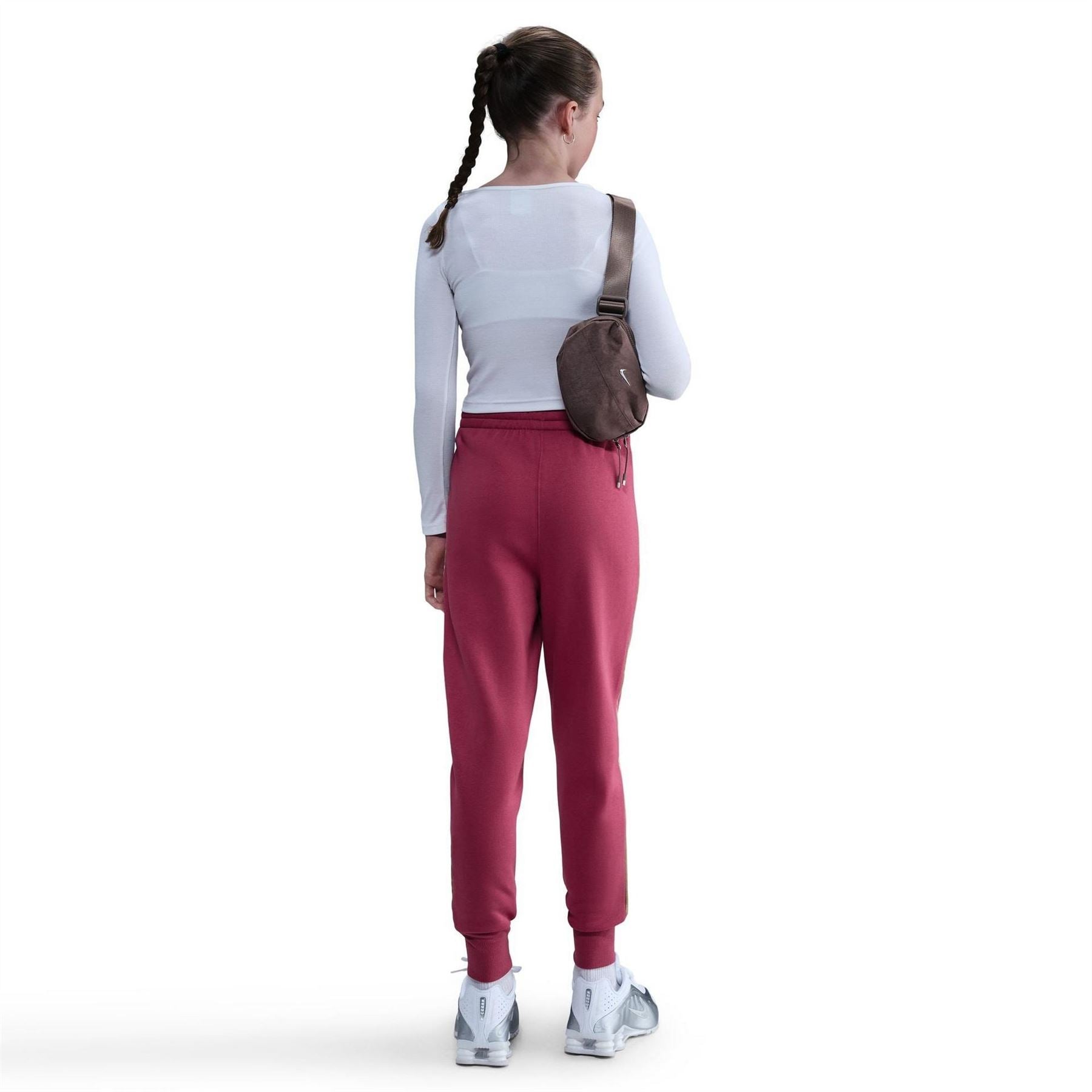 Nike Solid Patterned Side Stripe Joggers