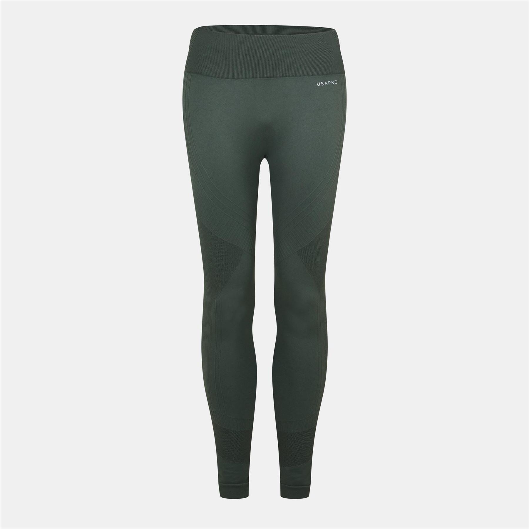USA Pro Womens High Rise Seamless Tights