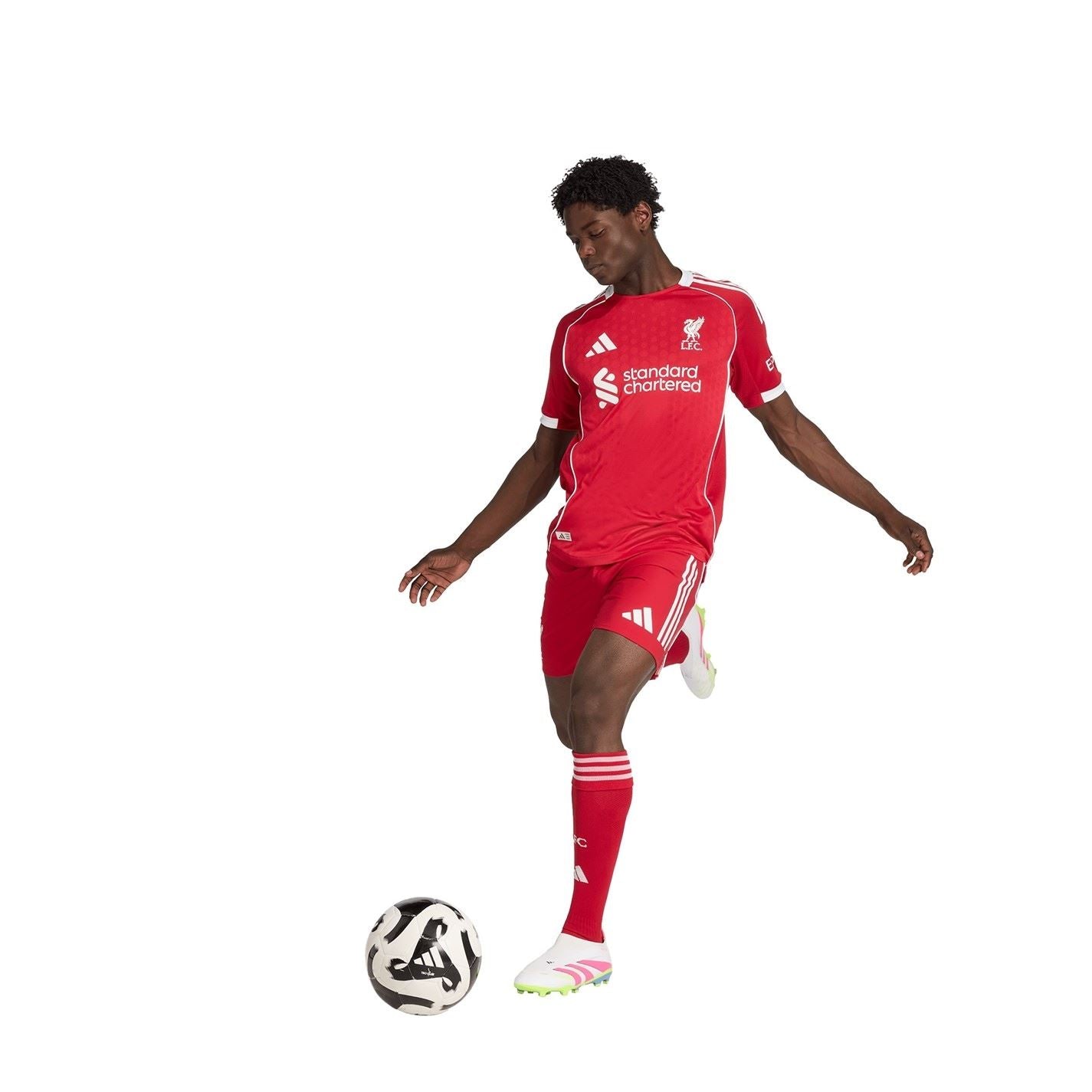adidas Liverpool Authentic Home Shirt 2025 2026 Adults