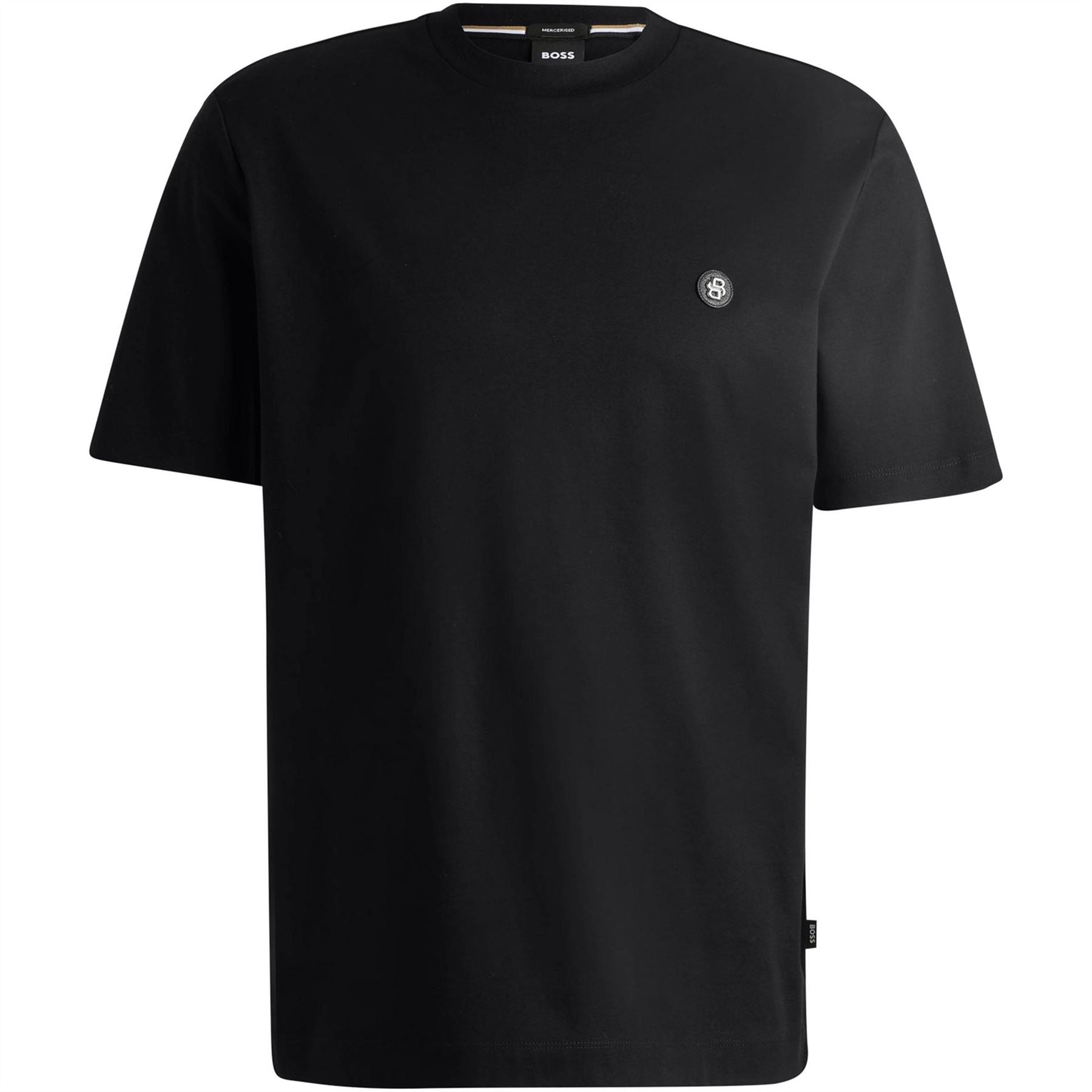 Boss BOSS BLACK Taut Minimalist Design T Shirt with Logo Detail