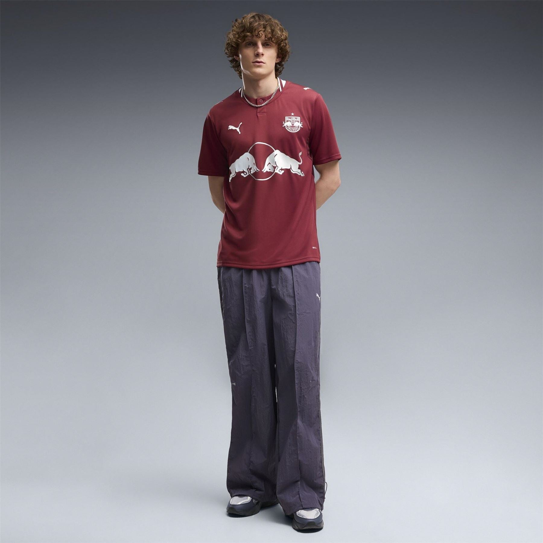 Puma Mens Bull Salzburg Away Shirt 2026 27