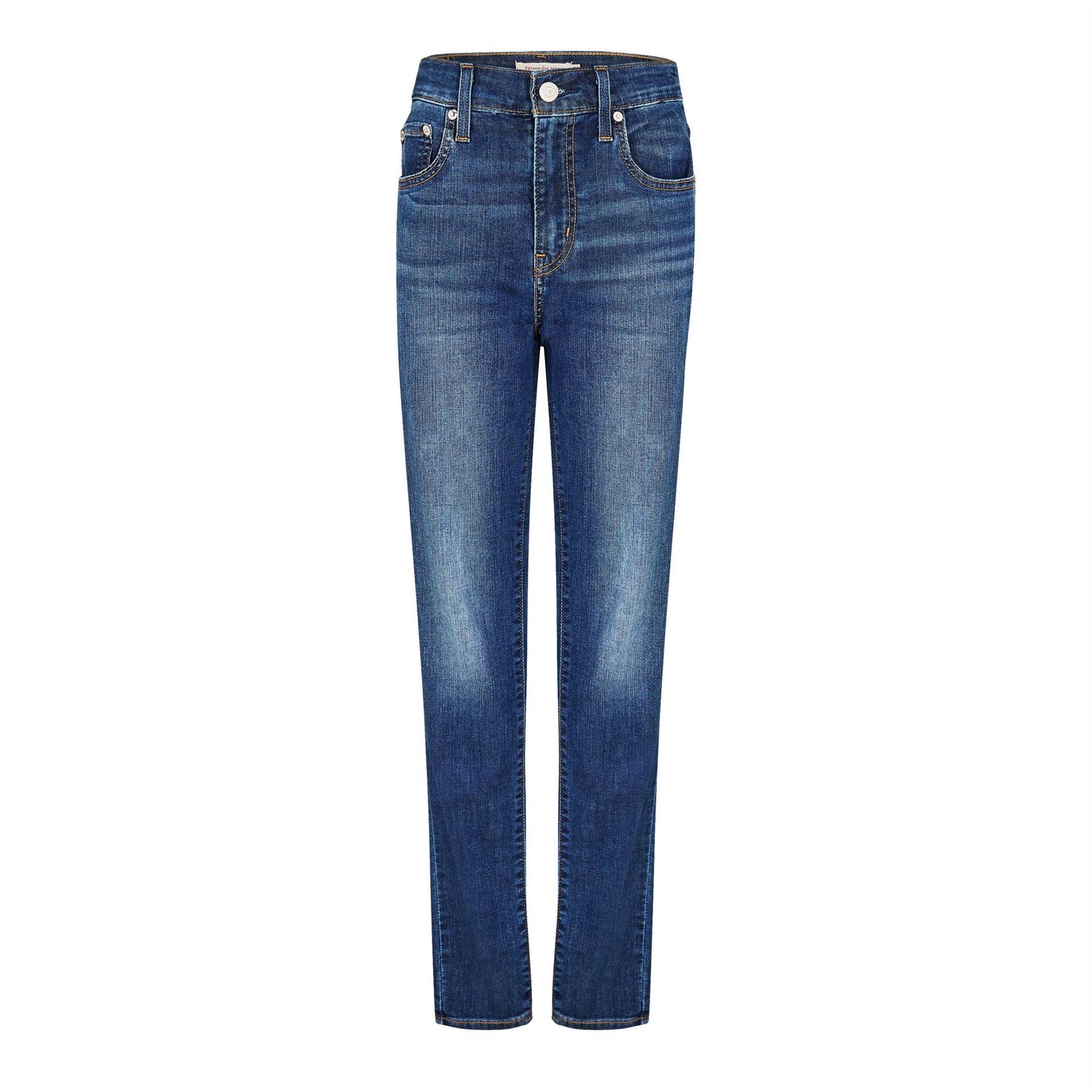 Levis 721 High Rise Cotton Stretch Skinny Jeans