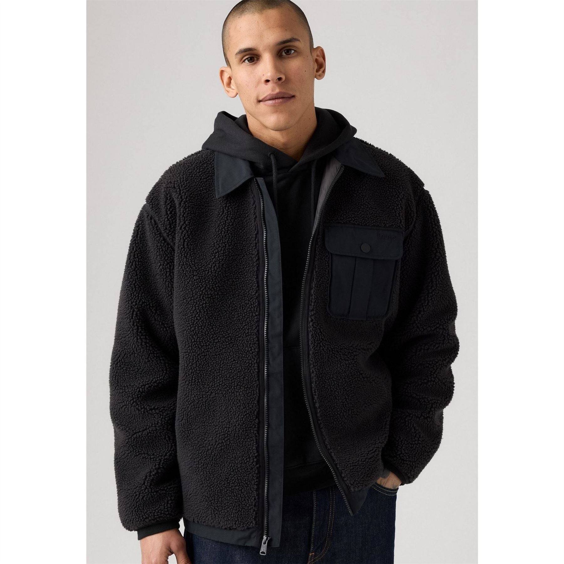 Levis Zipped Sherpa Jacket