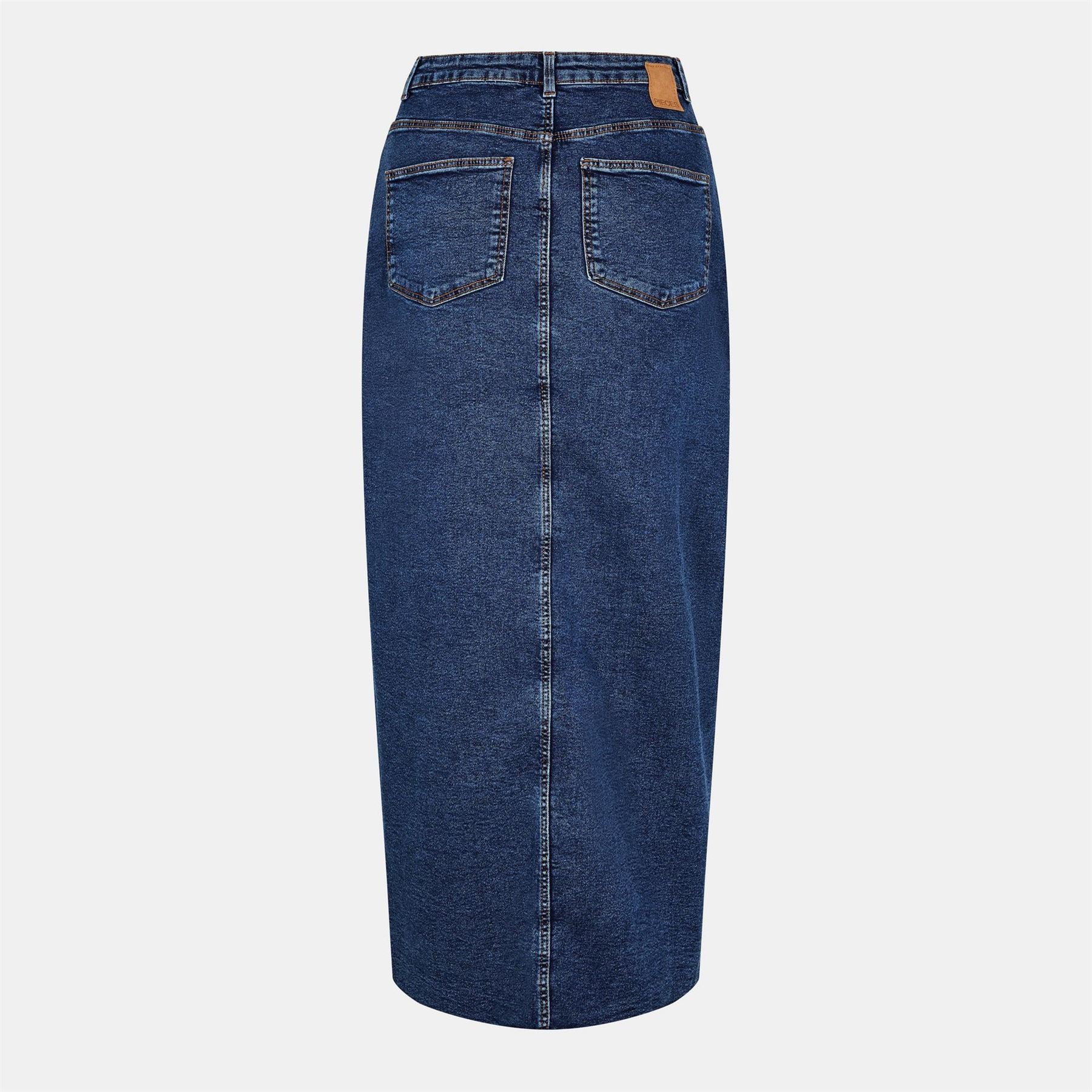 Pieces Skirt Fem Wov Midi Pencil Skirt