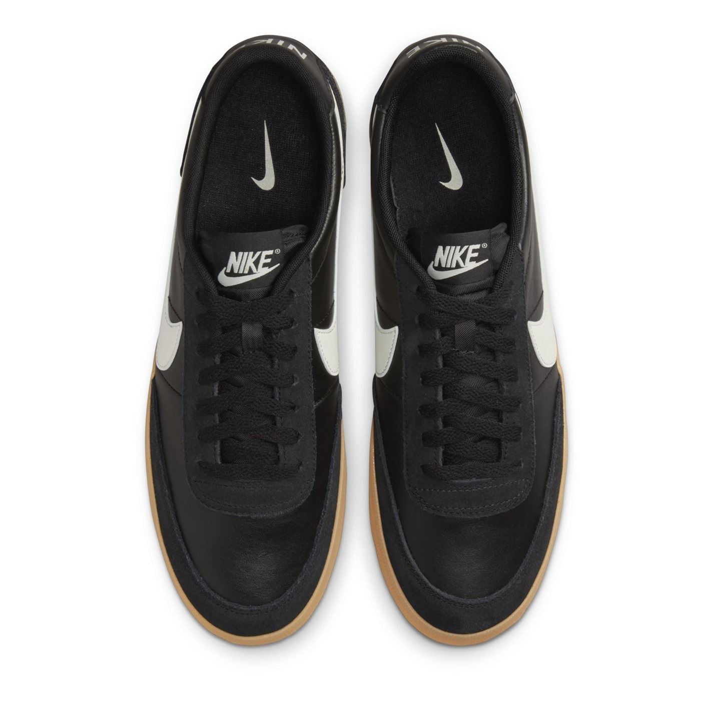 Nike Leather Low Top Flat Heel Sneakers