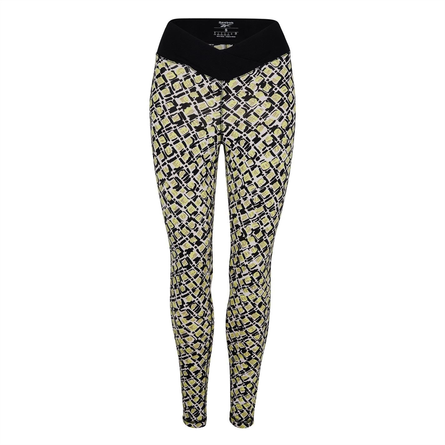 Reebok Womens Myt Cotton Leggings Gym Legging