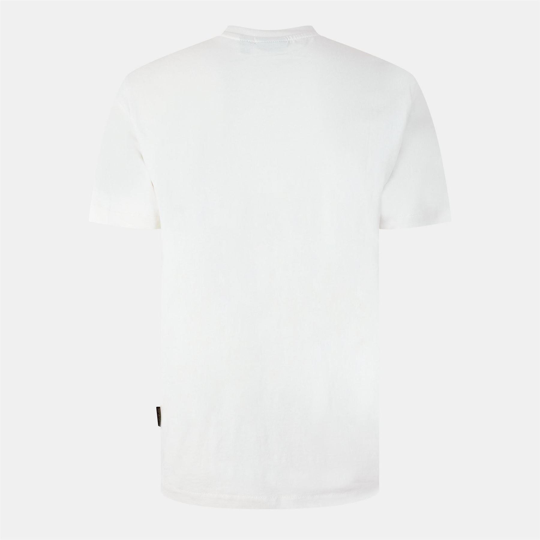 Napapijri Box Print Crew Neck Regular Fit T-Shirt