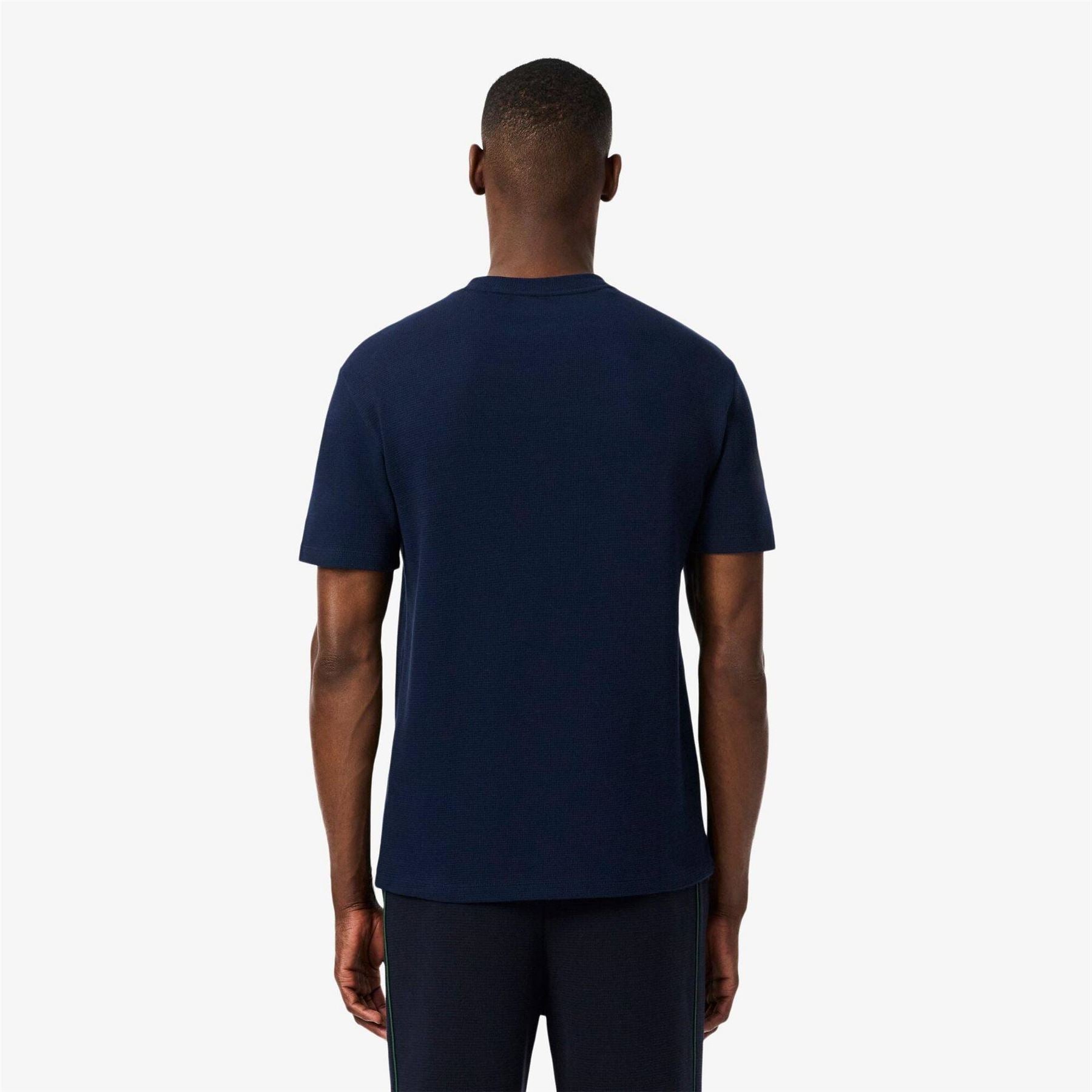 Lacoste Waffle Short Sleeve Pyjama Top