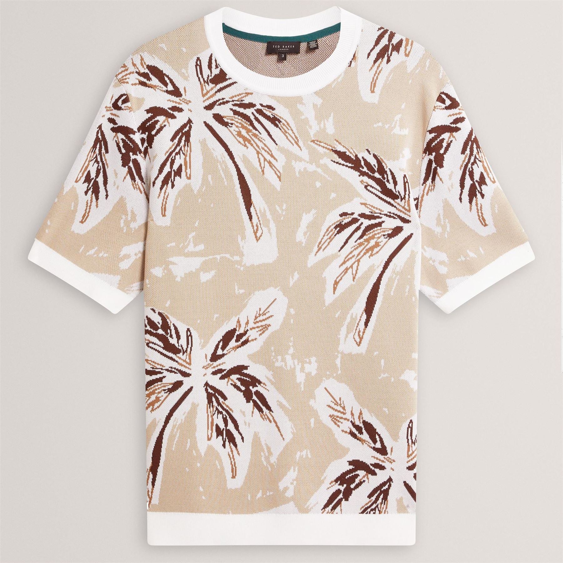 Ted Baker SS Knit Leaf T Sn62