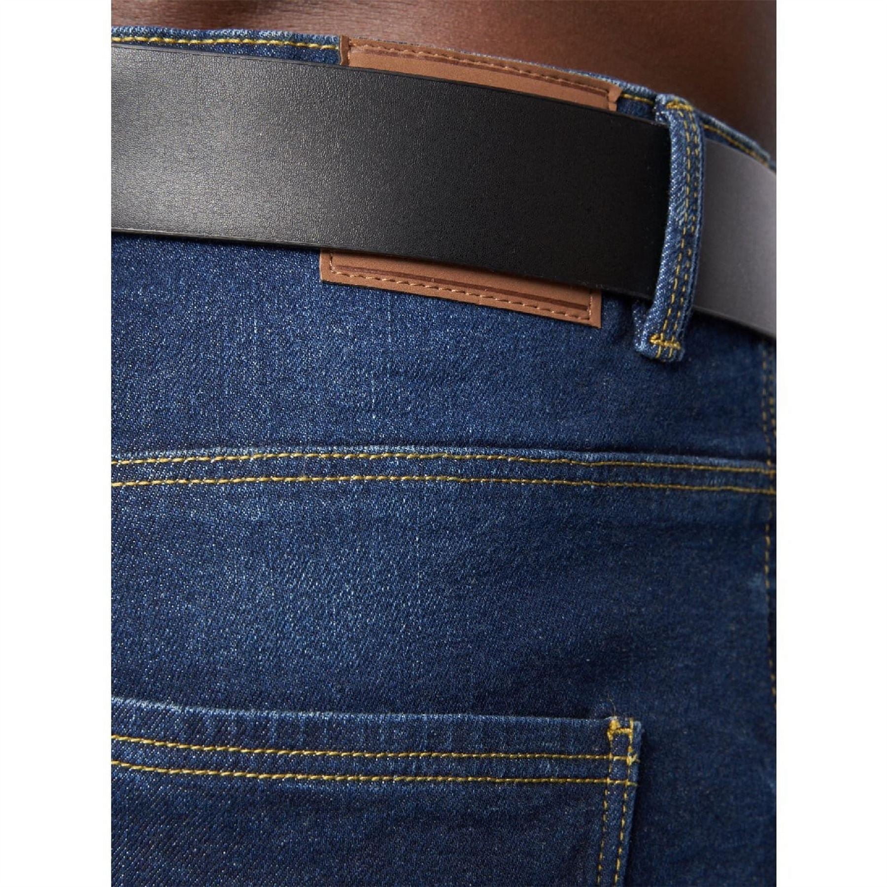 Crosshatch Straight Fit Jeans