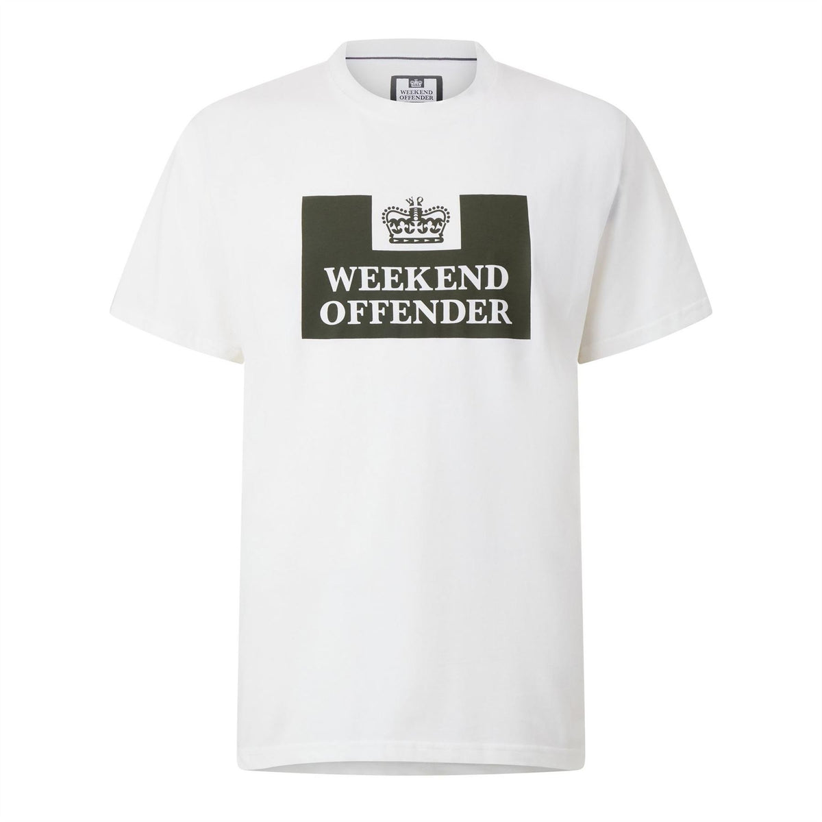 Weekend Offender McMoney Lettering Graphic Crew Neck Short Sleeve T-Shirt