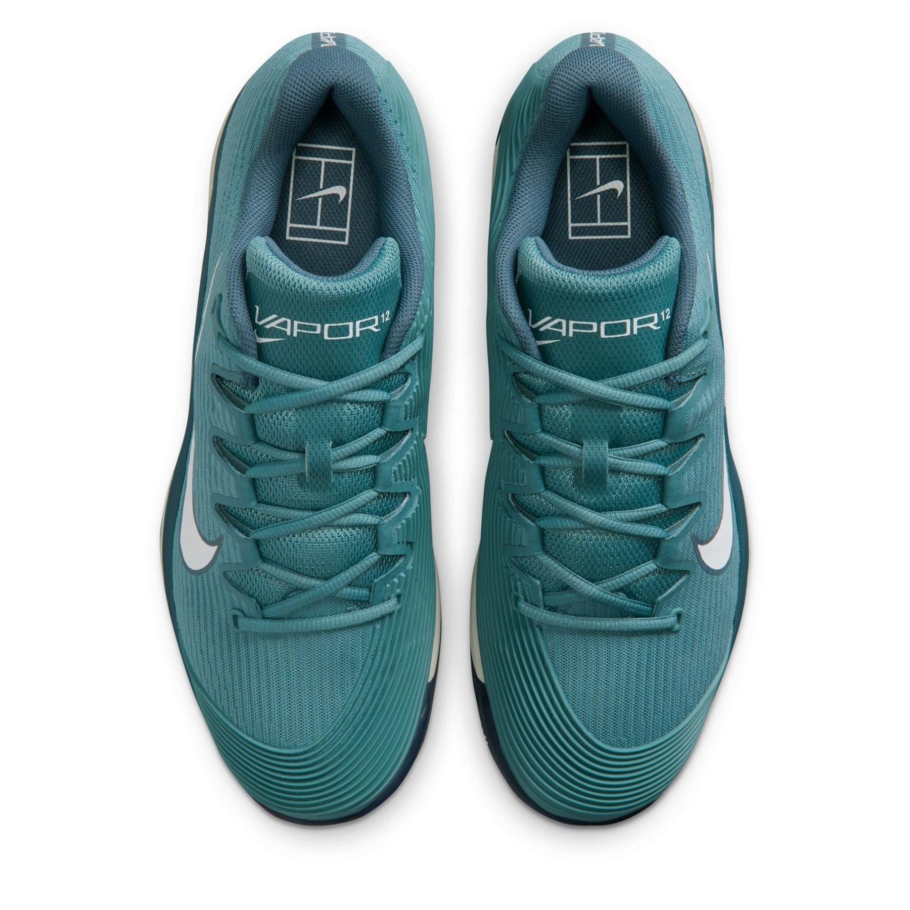 Nike Vapor Low Top Ribbed Flat Heel Sneakers