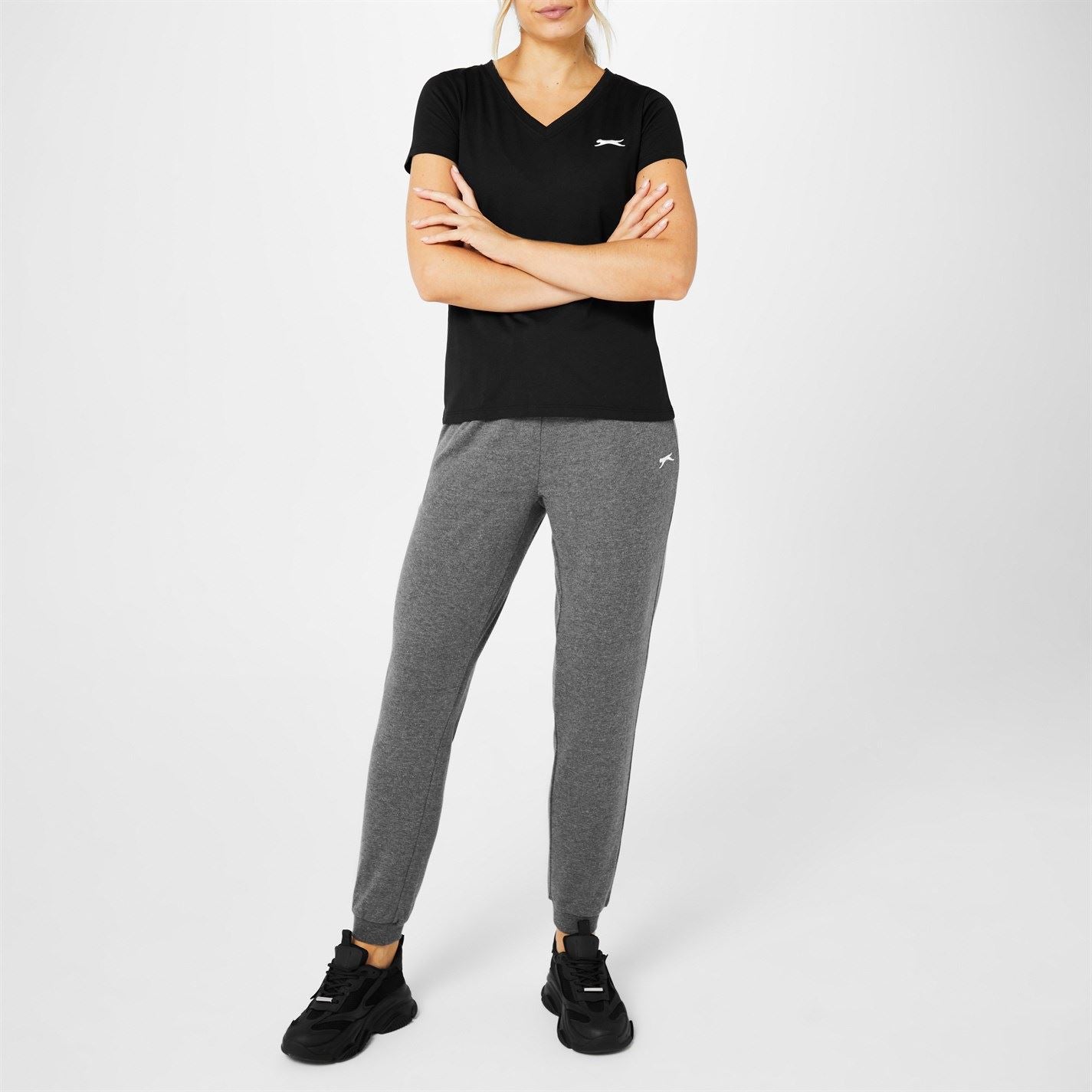 Slazenger Ladies V Neck Tee Shirt