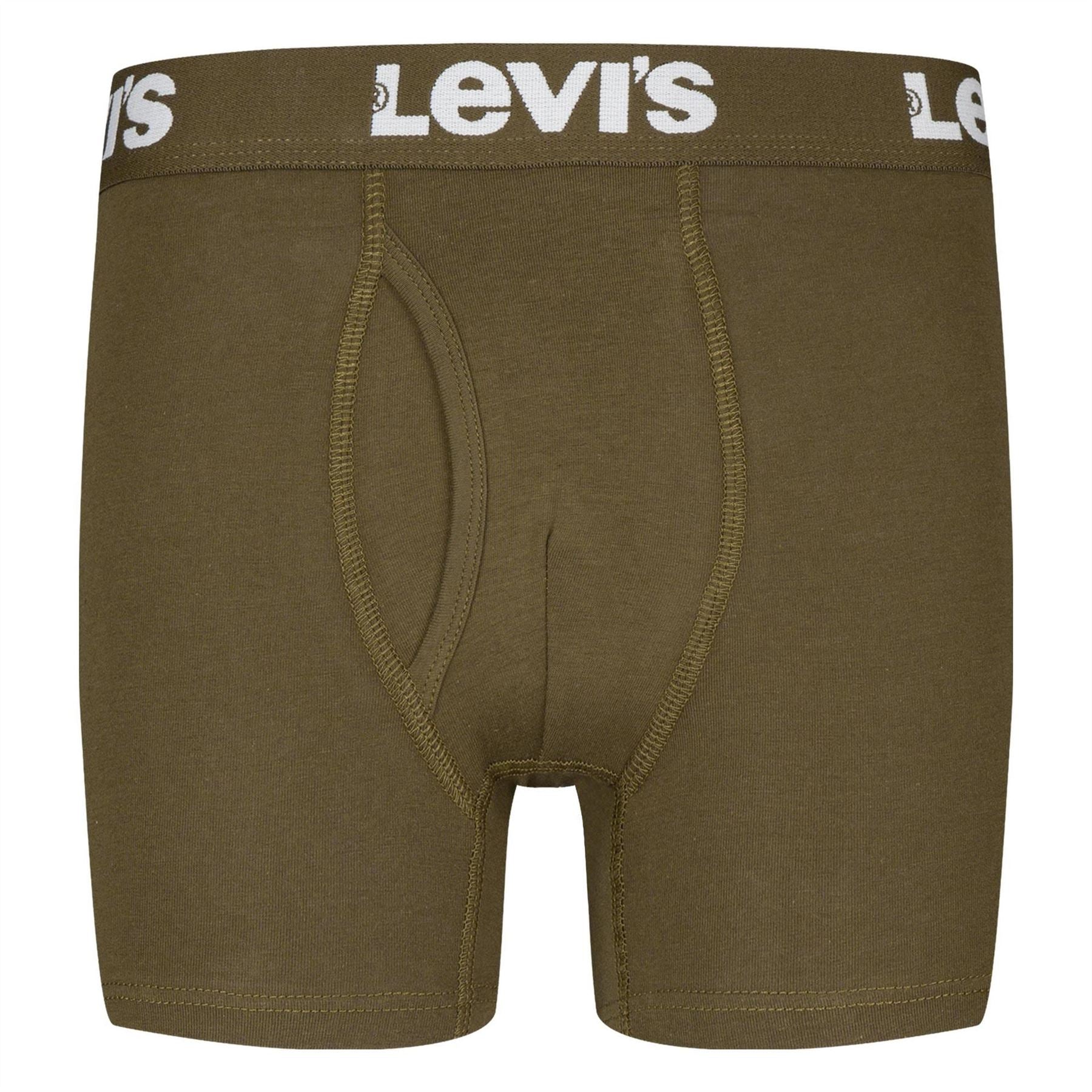Levis 3 Pack Lettering Boxer Brief