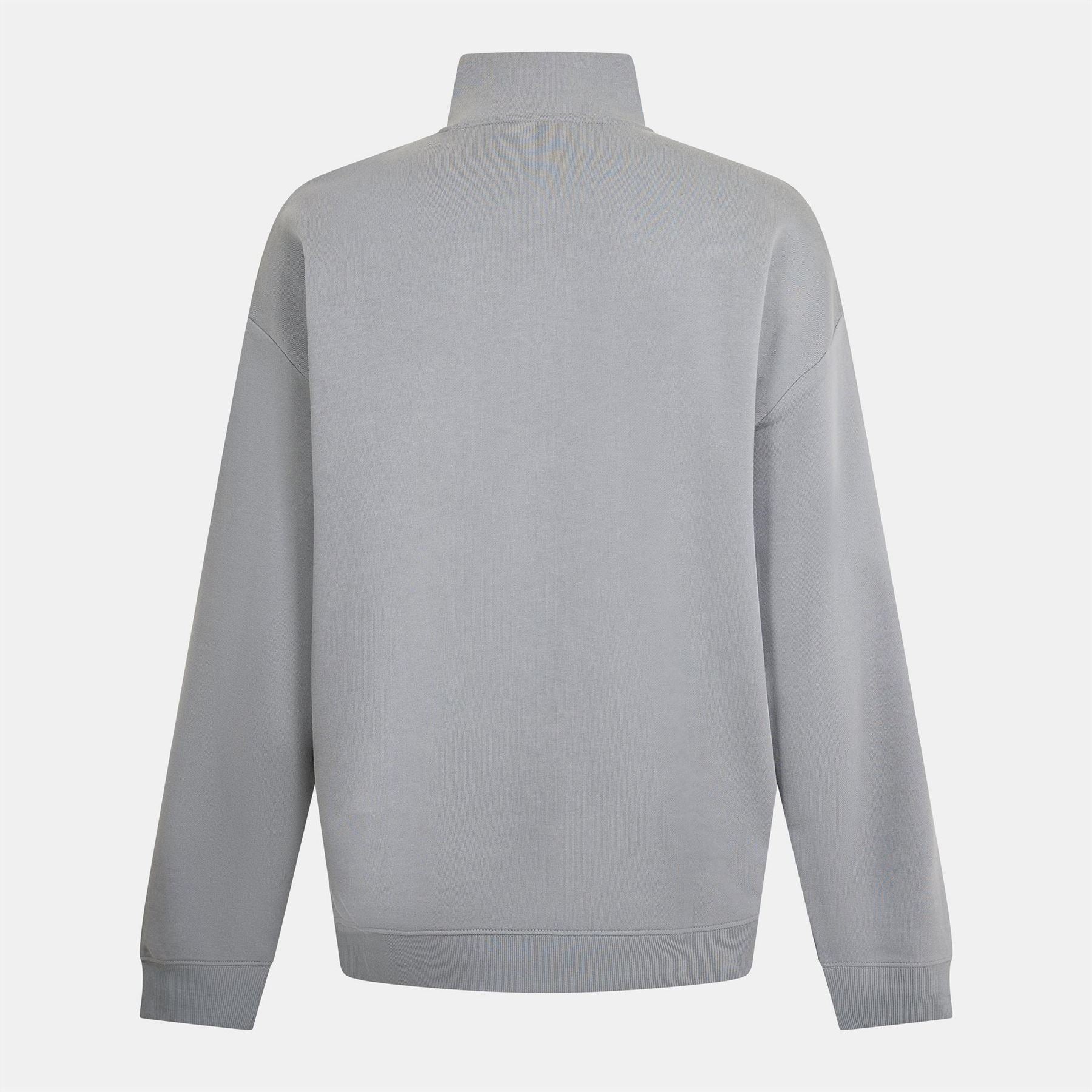 Hugo Zip Neck Long Sleeve Regular Fit Sweatshirt