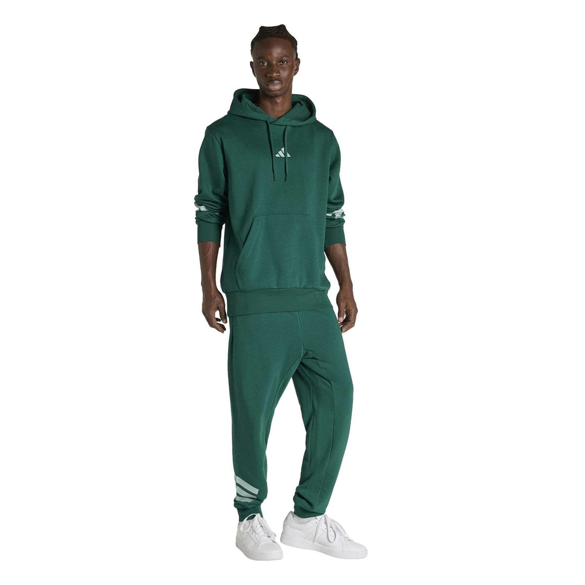 adidas Three Stripes Slim Tapered Running Pants