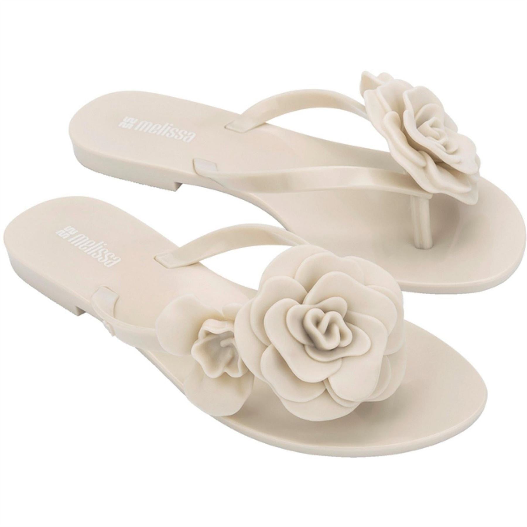 Melissa Petals Floral Toe Post Sandals
