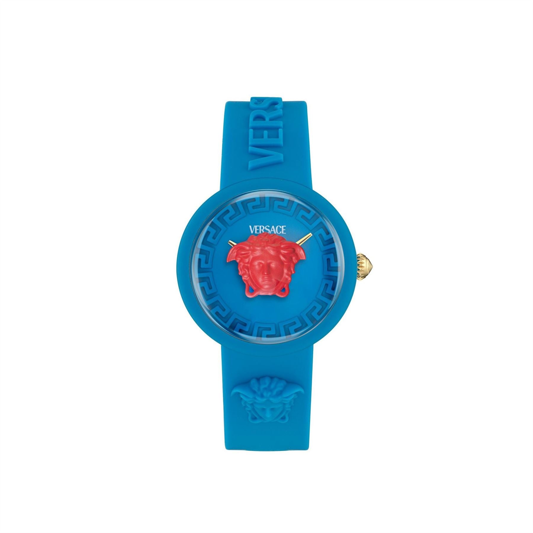 Versace Sn71 Rubber Single Wrap Strap Analogue Fashion Watch
