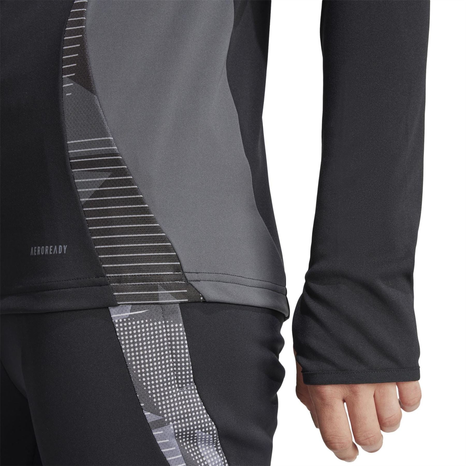 adidas Tiro24 Funnel Neck Raglan Sleeve Athletic Top