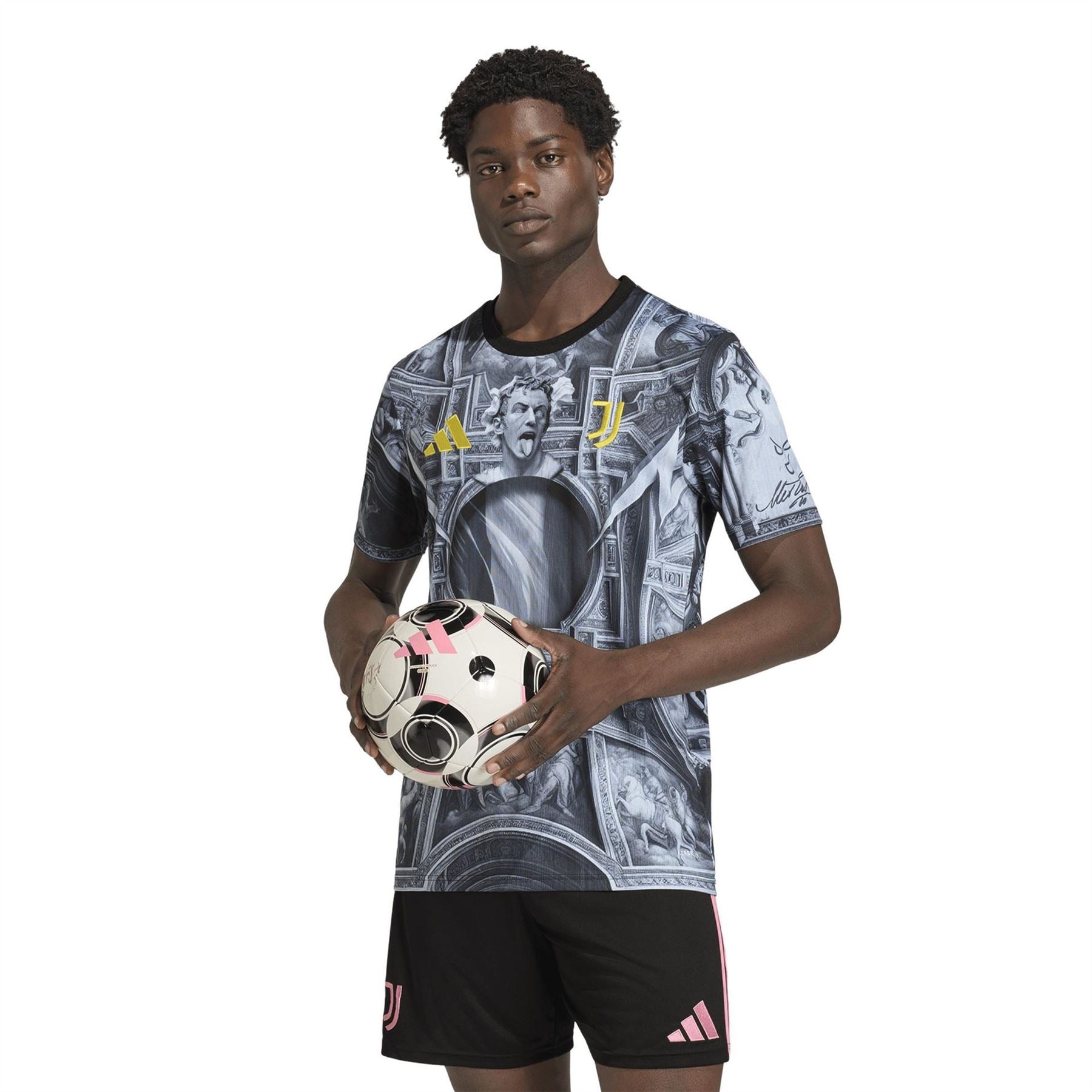 adidas Juventus Short Sleeve Football Shirt 2025 2026