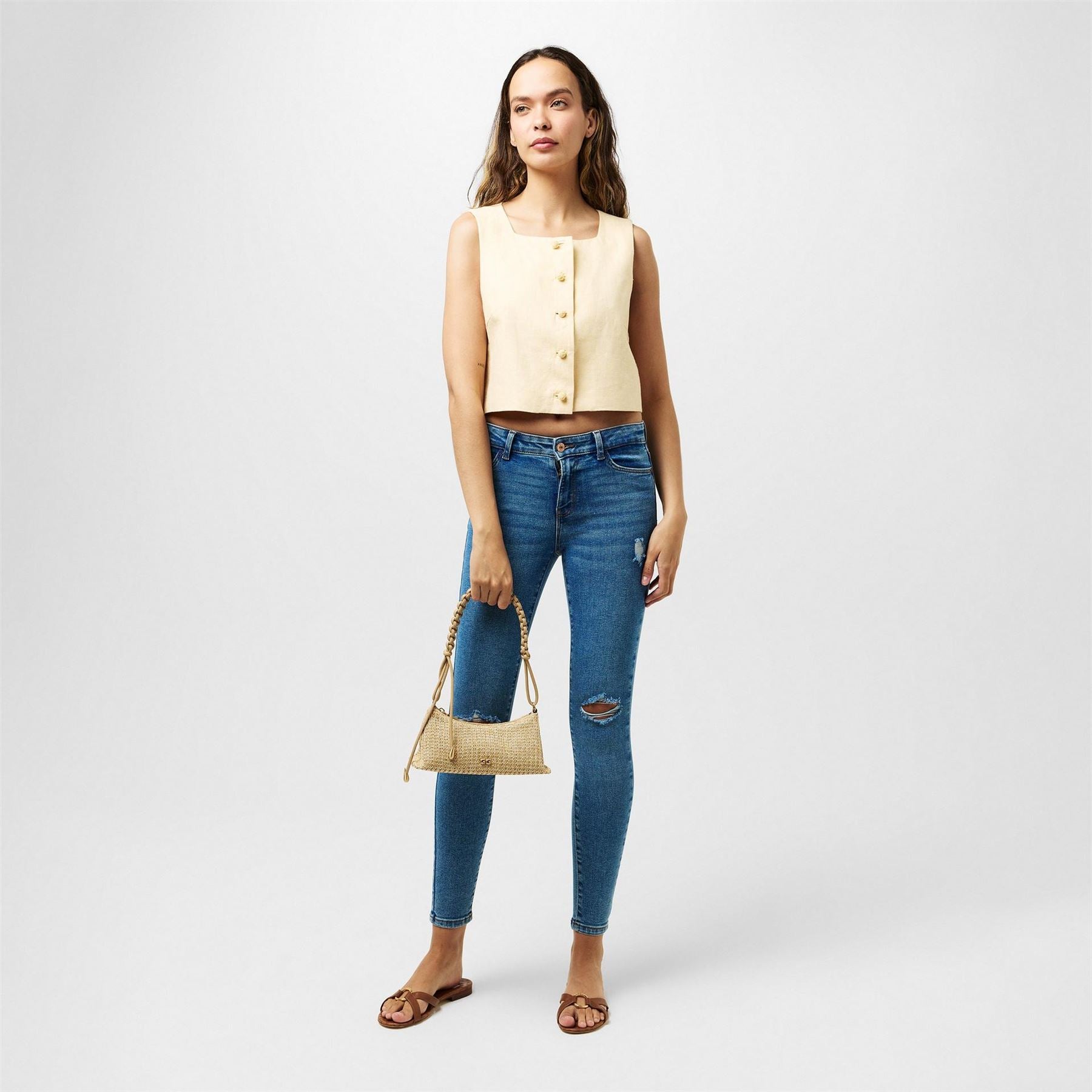 Pieces Slim Fit Jeans