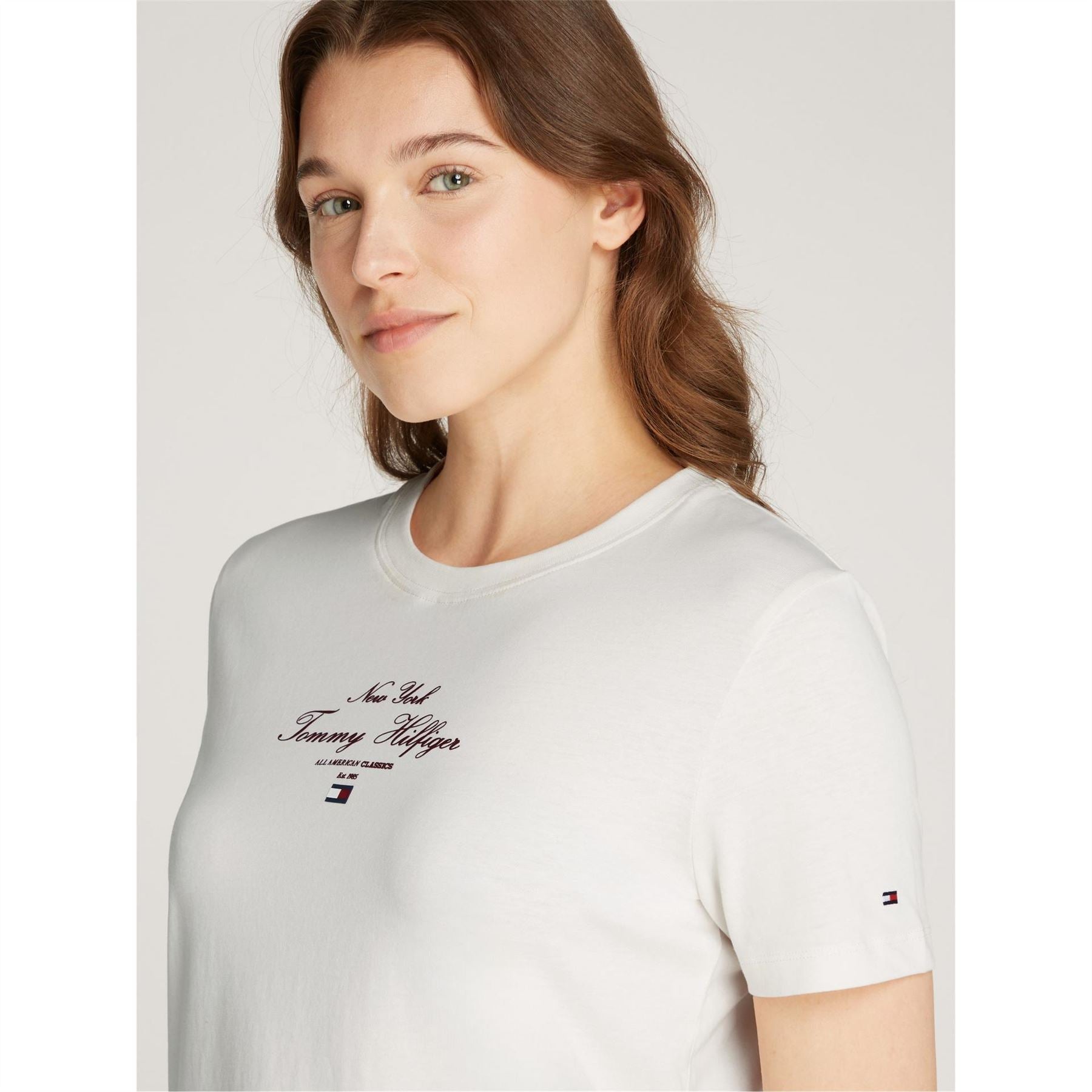Tommy Hilfiger Script Short Sleeve Regular Fit T-Shirt