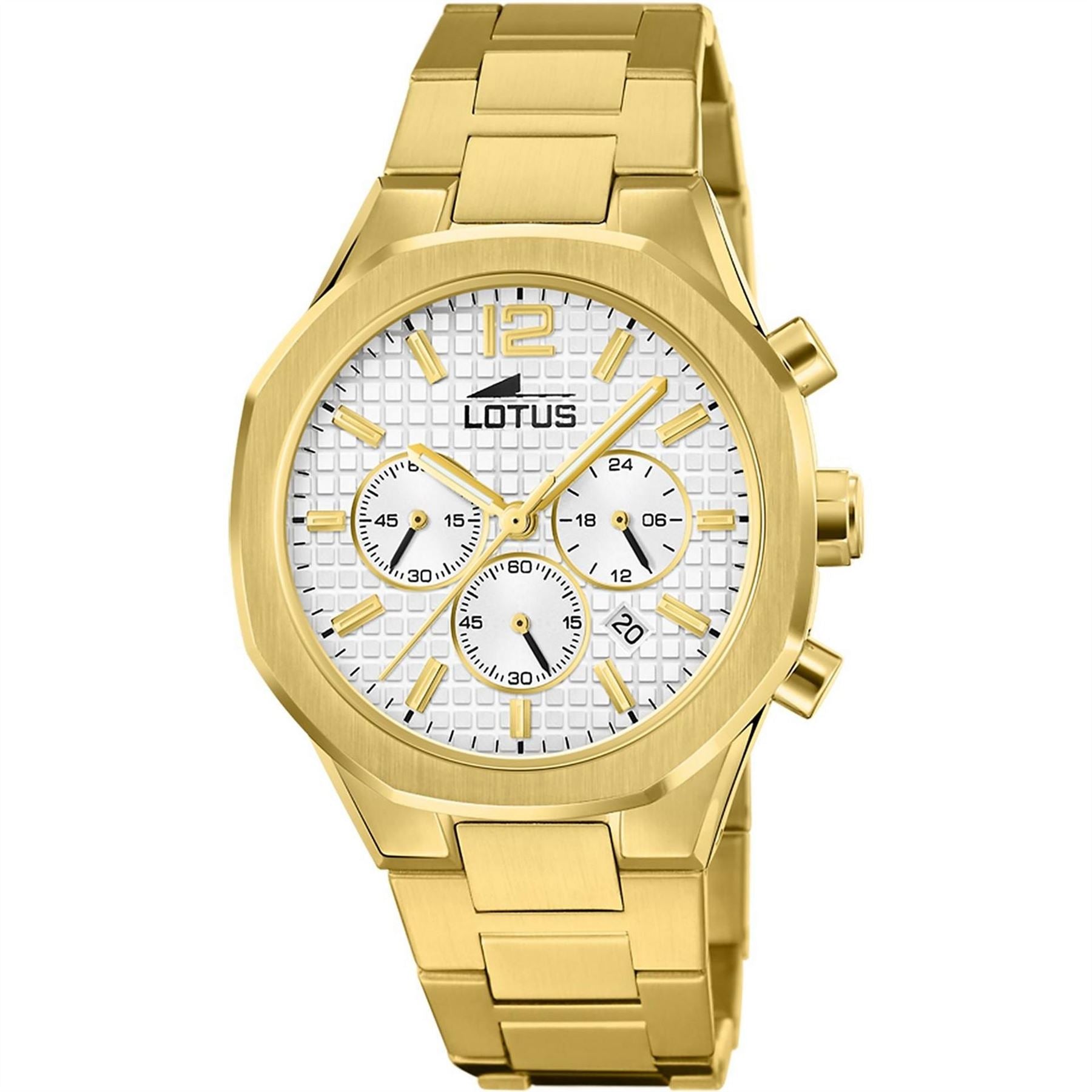 Lotus Stainless Steel Sports Quartz Watch