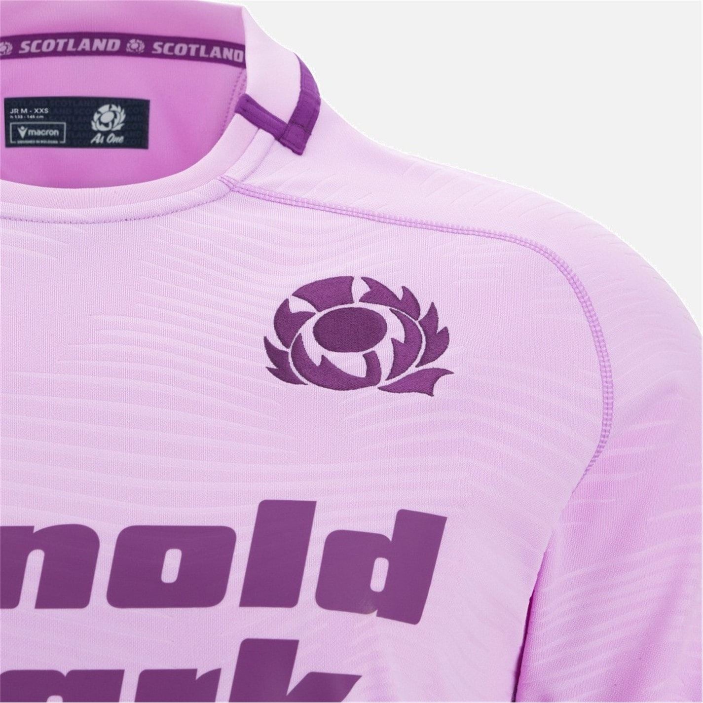 Macron Scotland Rugby World Cup Away Shirt 2025 Juniors