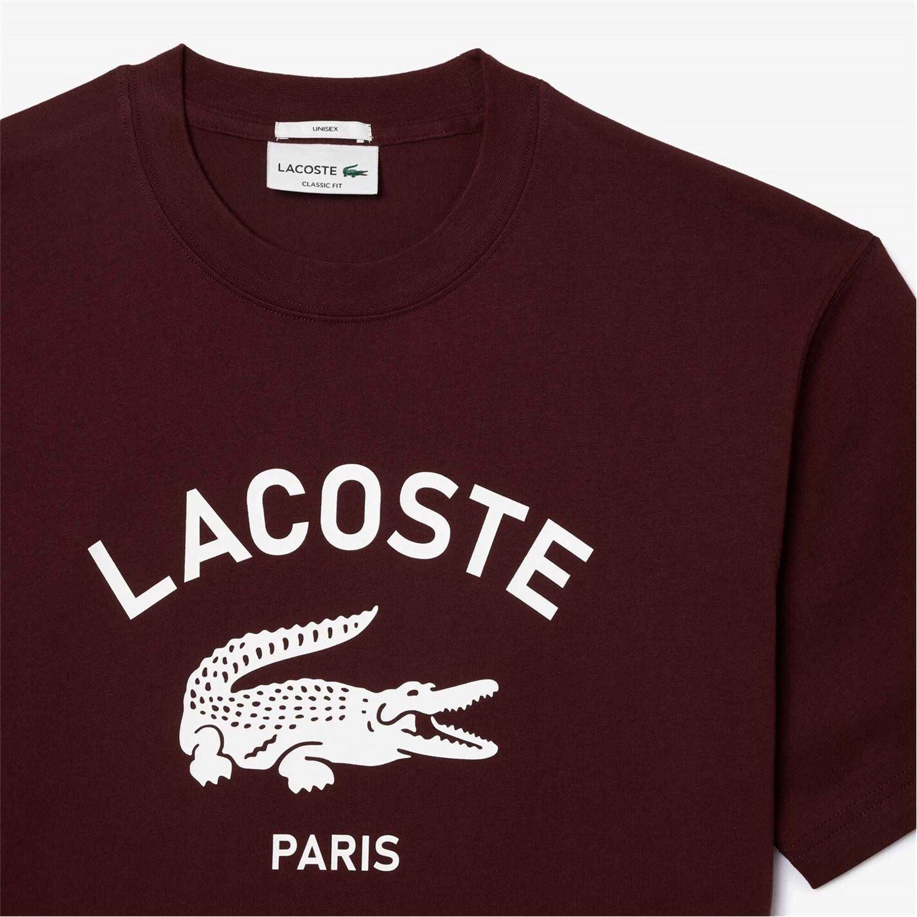 Lacoste Large Logo Short Sleeve Regular Fit T-Shirt