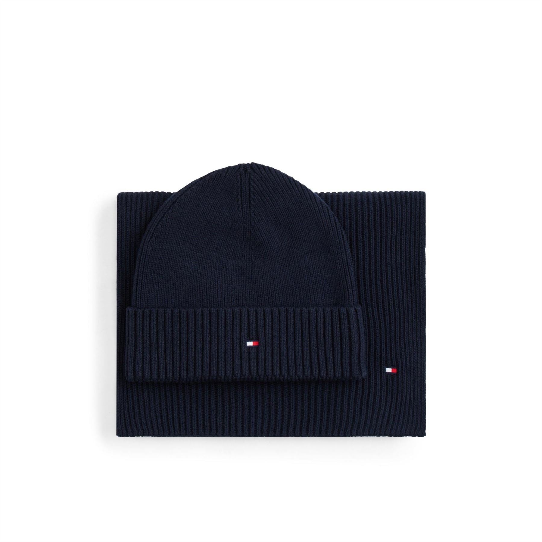 Tommy Hilfiger Beanie  And  Scarf Gift Pack