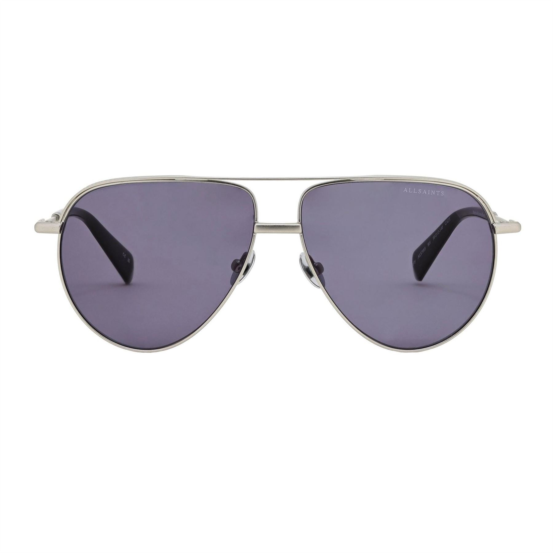 AllSaints Sai Murphy Double Bridge Aviator Sunglasses