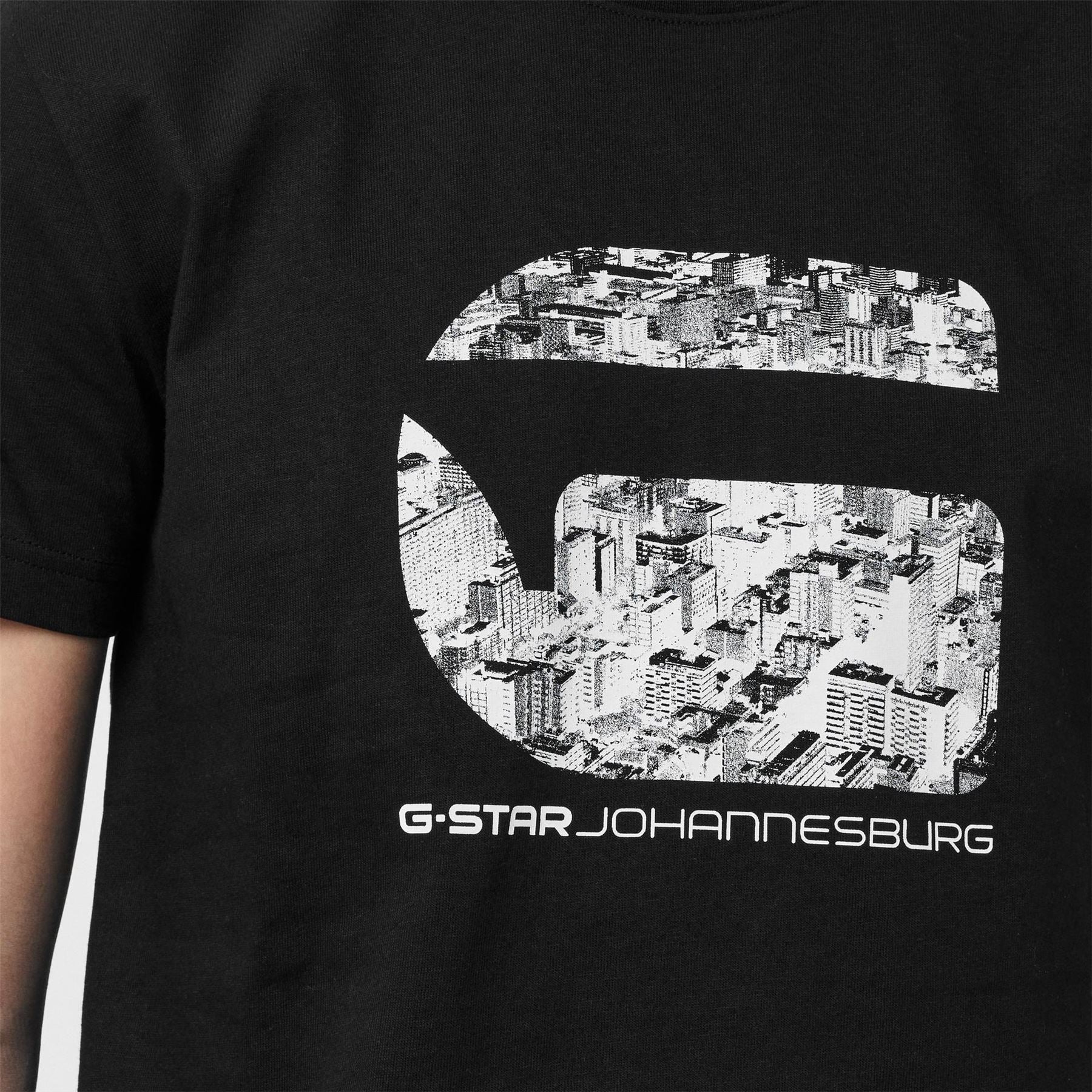G Star Joburg Lettering Regular Fit T-Shirt