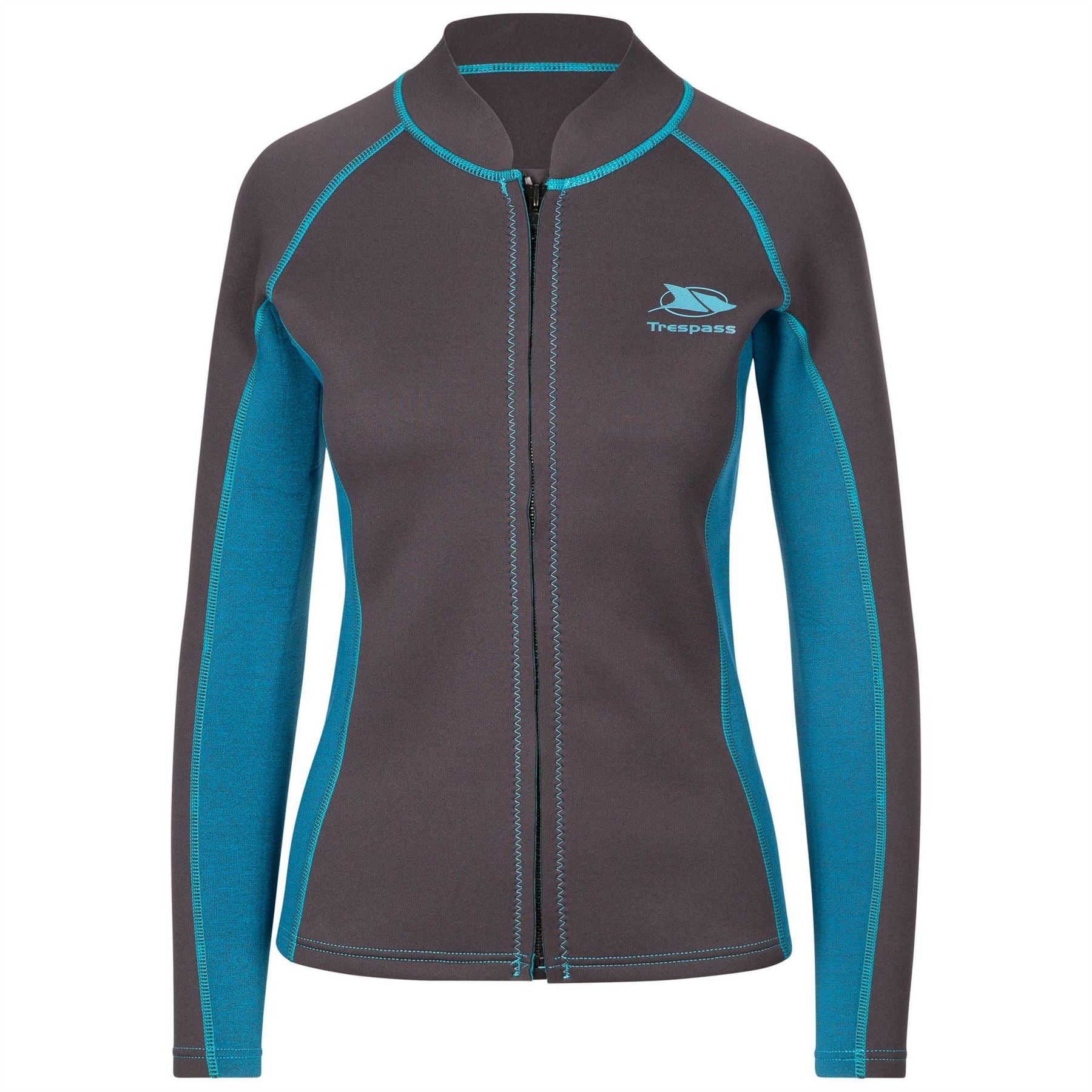 Trespass Skippor Full Zip Neoprene Long Sleeve Shirt