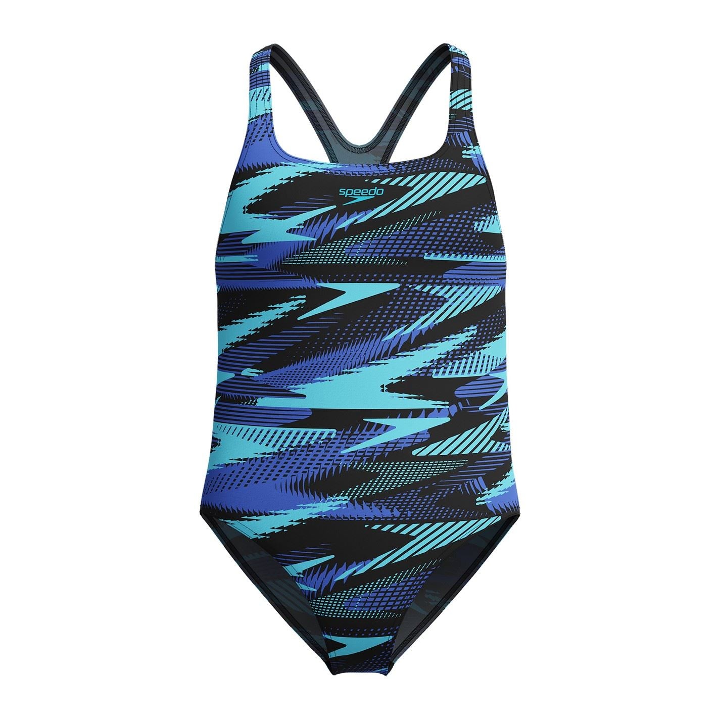 Speedo Hyper Boom Graphic Print One-Piece Swimsuit