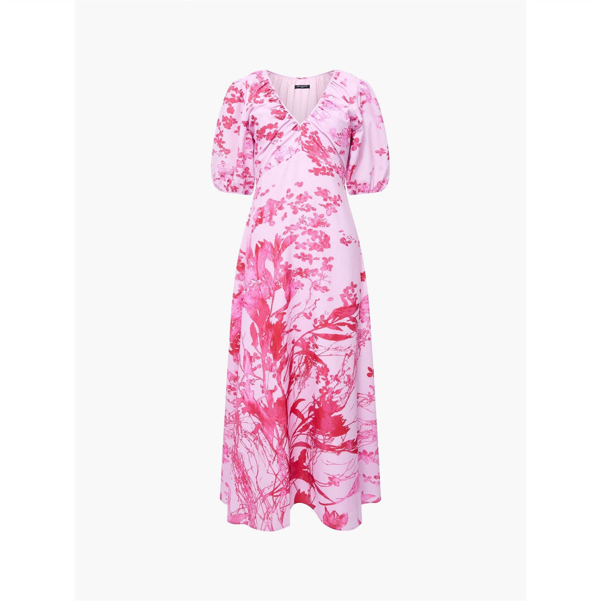 French Connection Isla V-Neck Maxi A-Line Dress