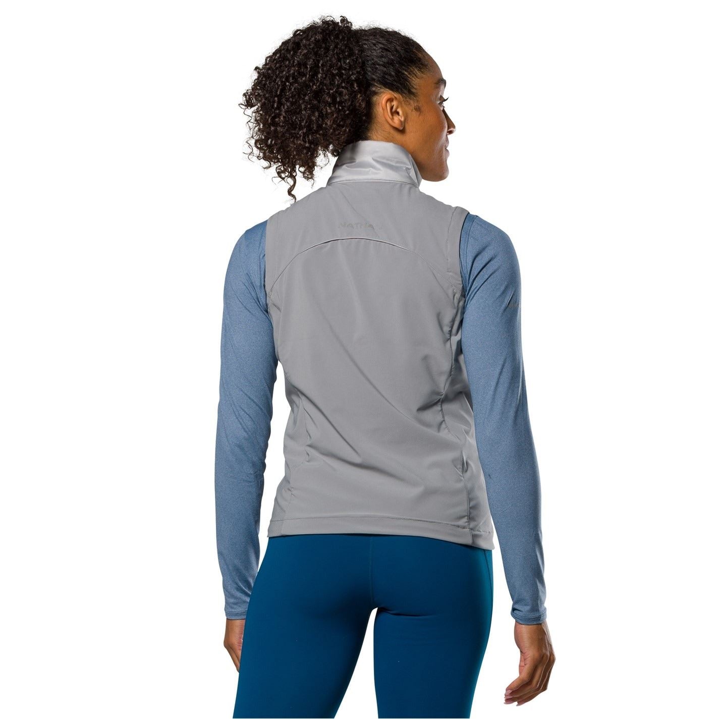Nathan Solid Patterned Zipped Pocket Hybrid Performance Gilet