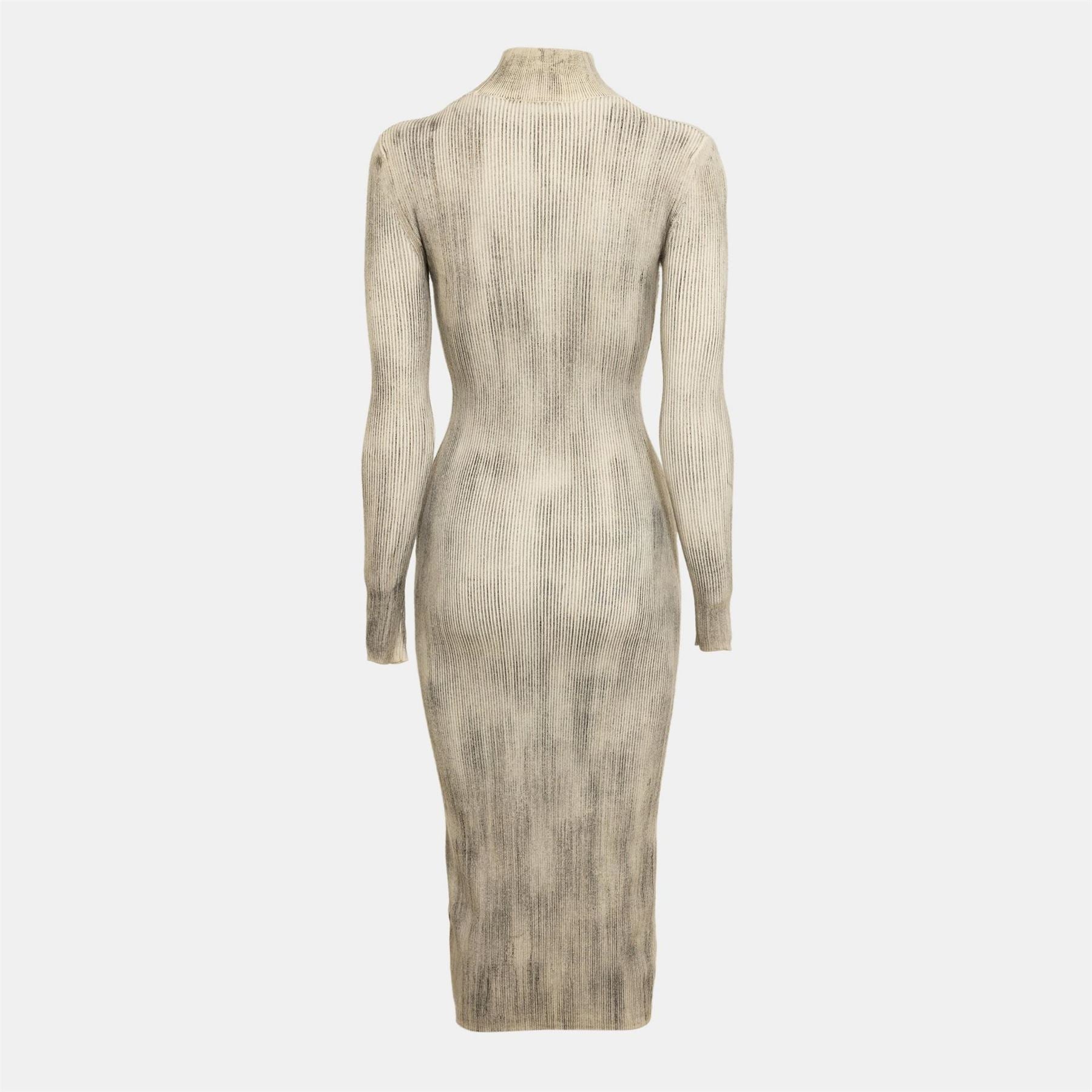 Diesel Zary C High Neck Long Sleeve Maxi Dress