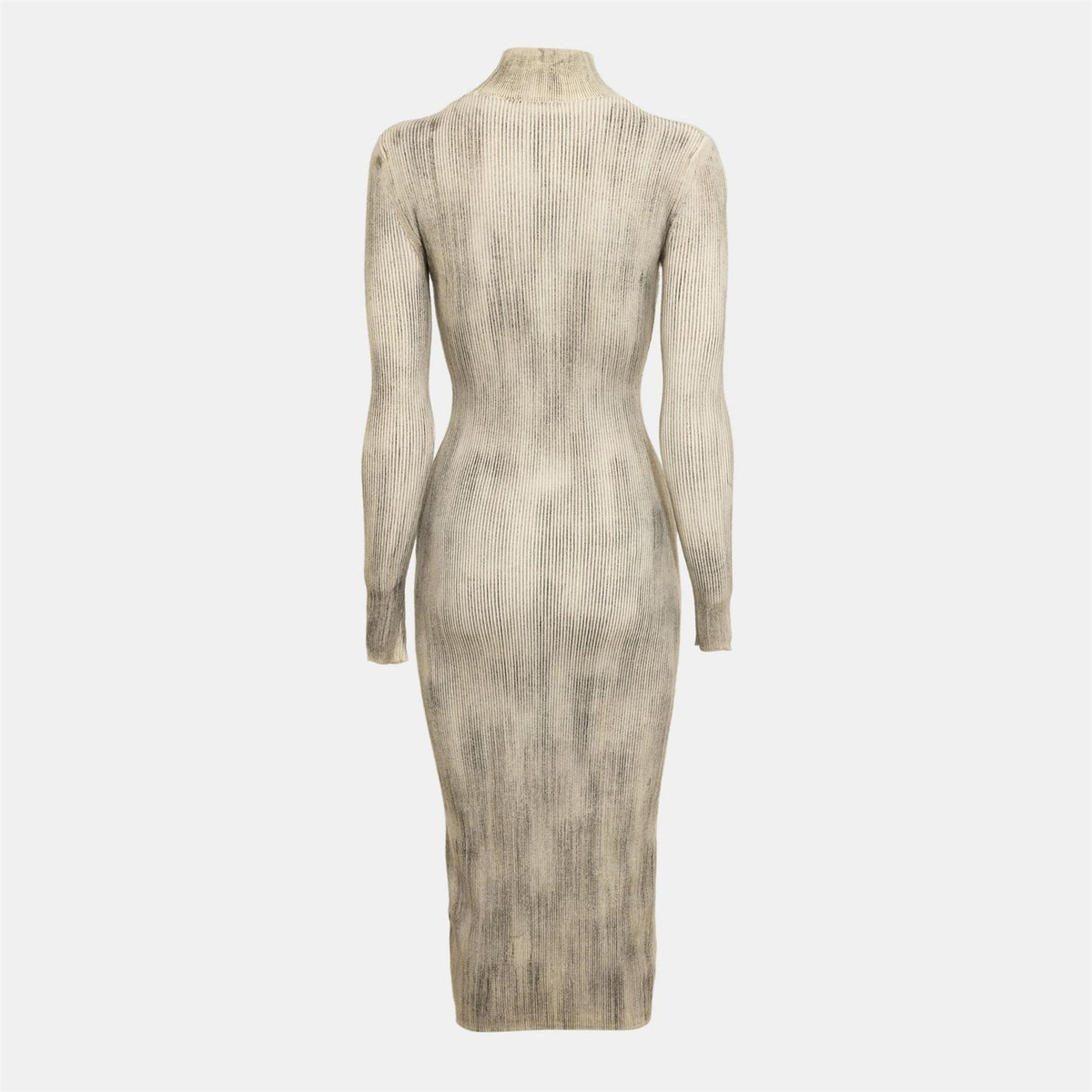 Diesel Zary C High Neck Long Sleeve Maxi Dress