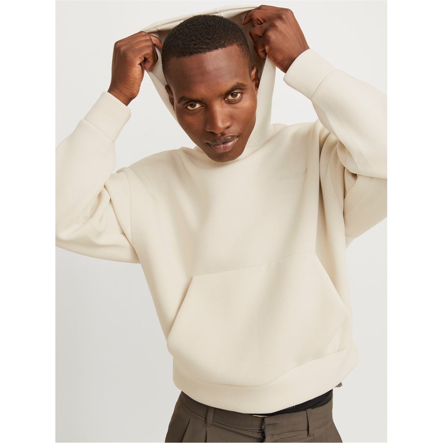 Jack and Jones Kinetic Relaxed Fit Kangaroo Pocket Sweatshirt
