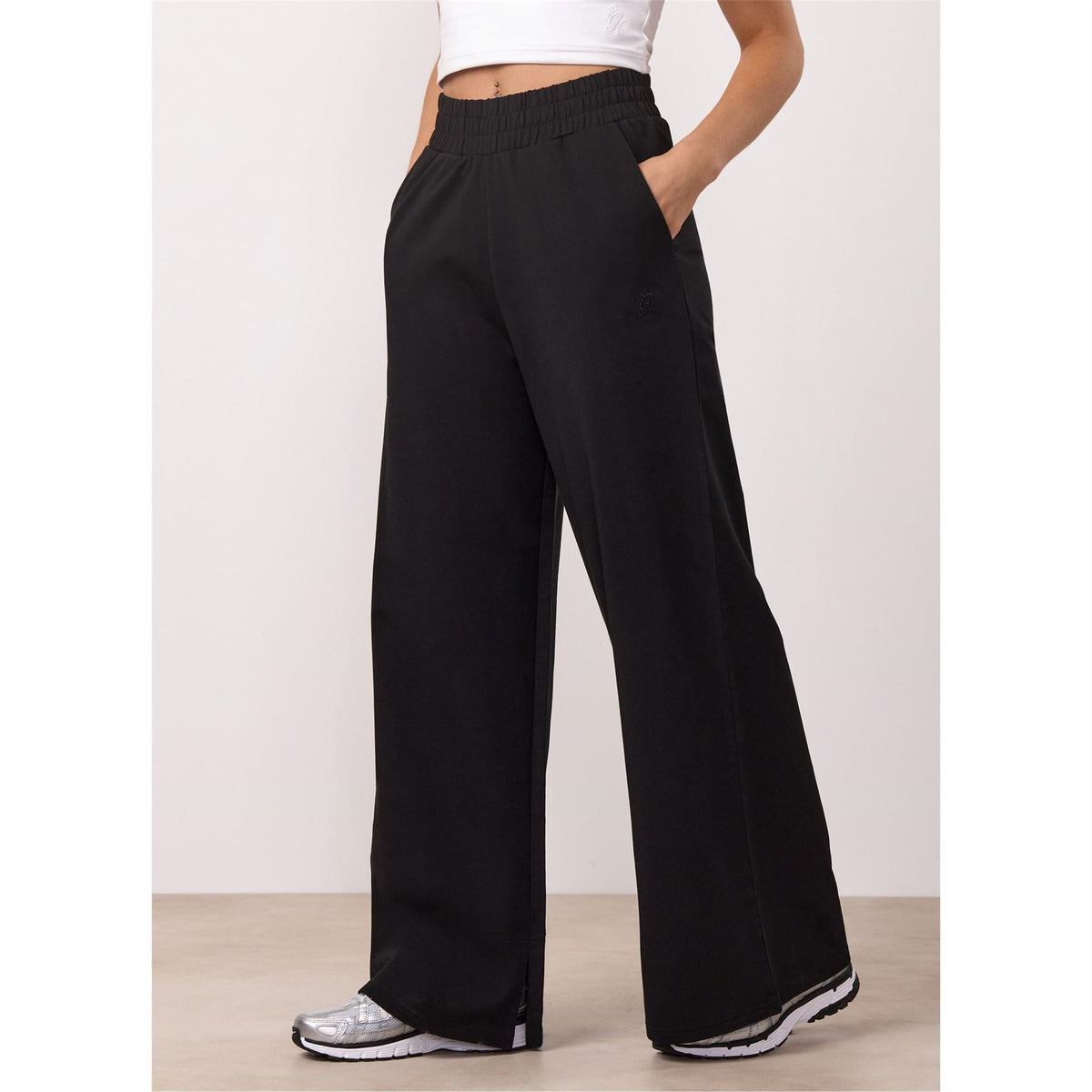 Gym King King Victory Loopback Straight Leg Jogger   Black