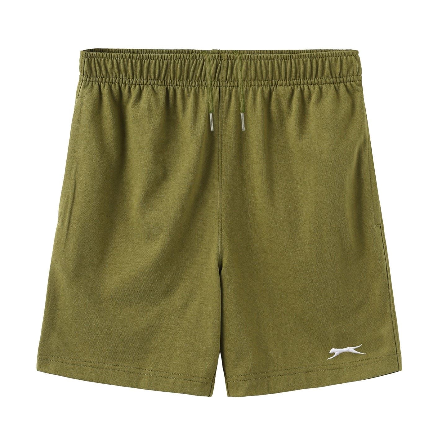 Slazenger Logo Sweat Shorts with Elasticated Waistband