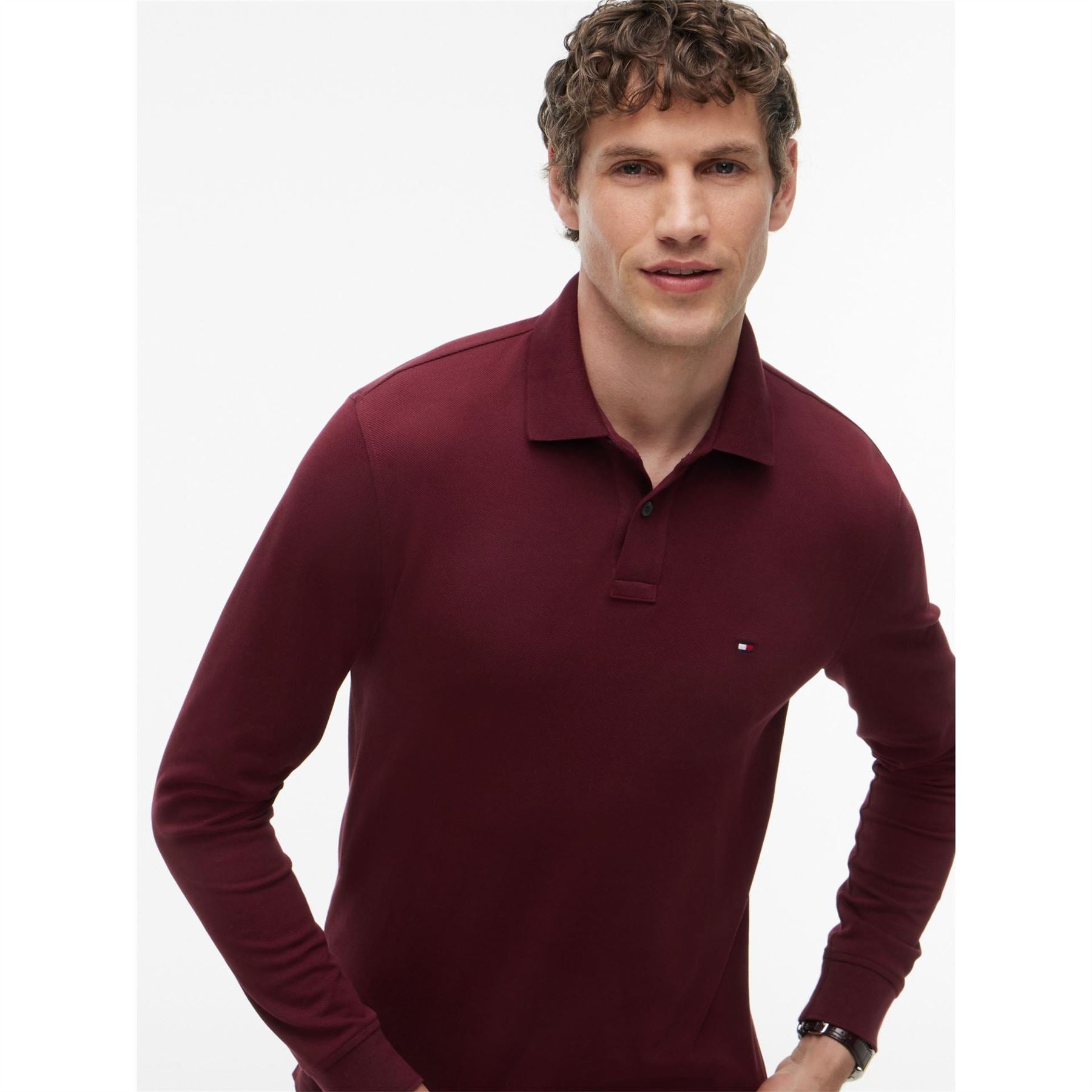 Tommy Hilfiger Long Sleeve Polo Shirt