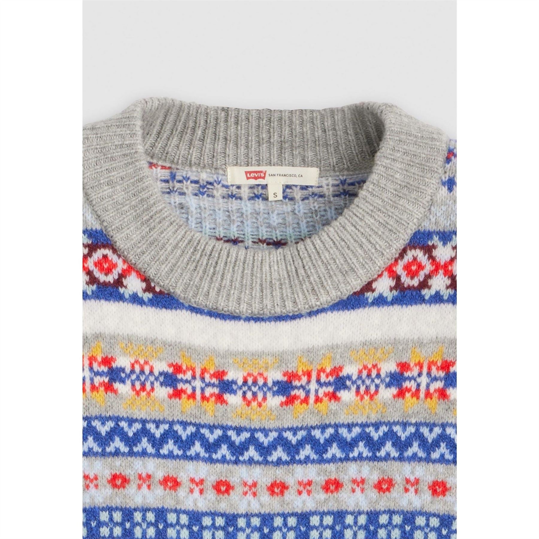 Levis Ines Crew Neck Long Sleeve Regular Fit Sweater