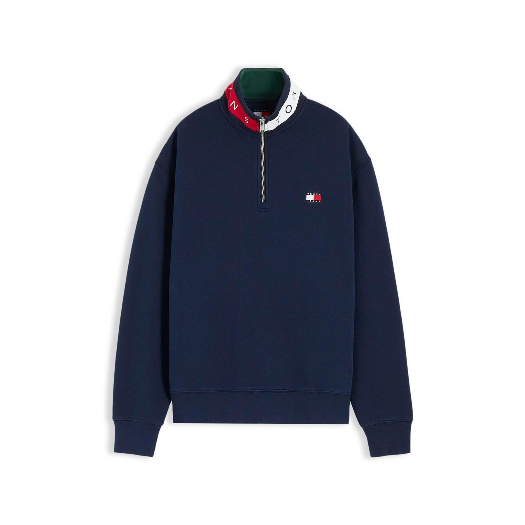 Tommy Jeans 1 4zip Collr Logo