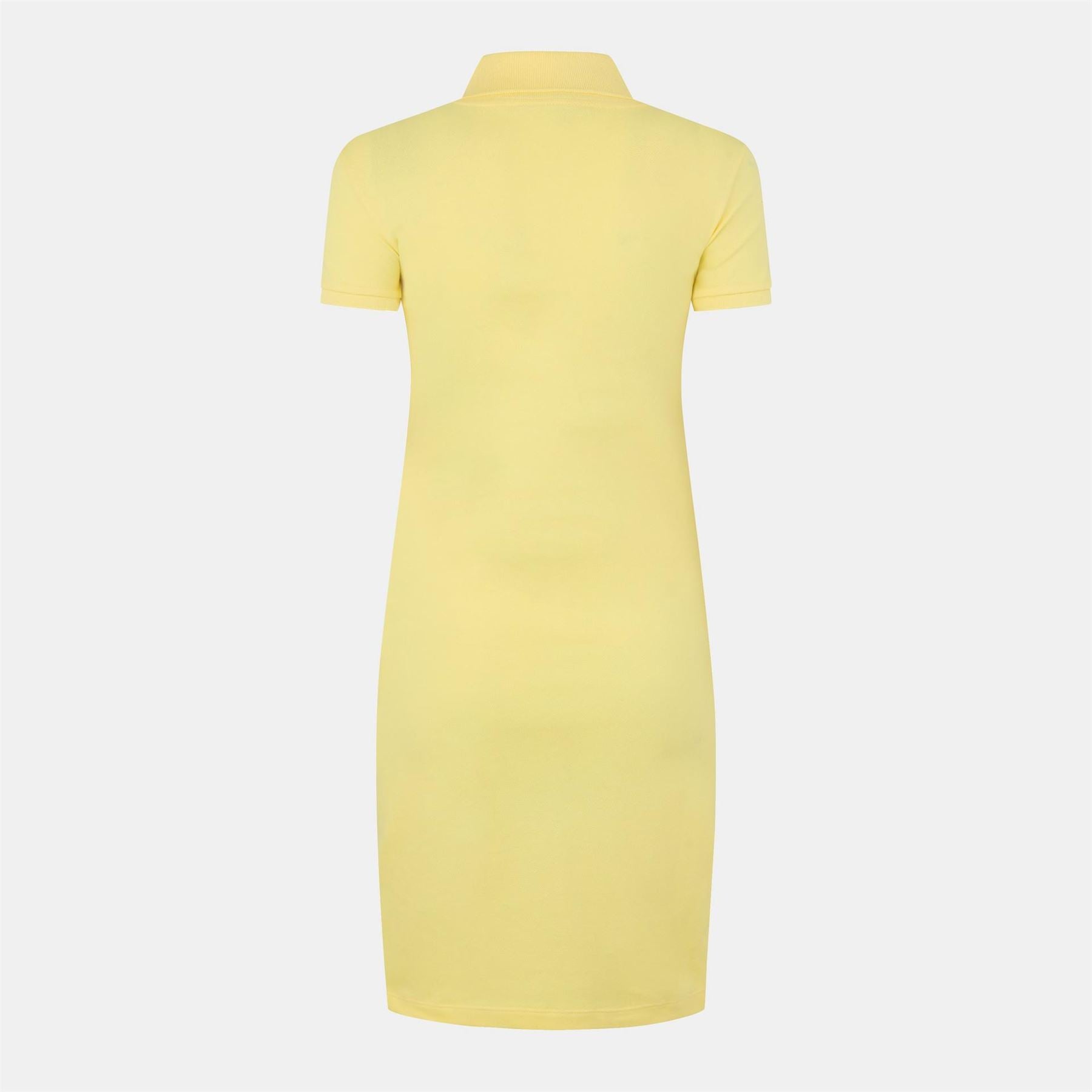 Lacoste Ef5473 Collared Neck Knee Length T-Shirt Dress
