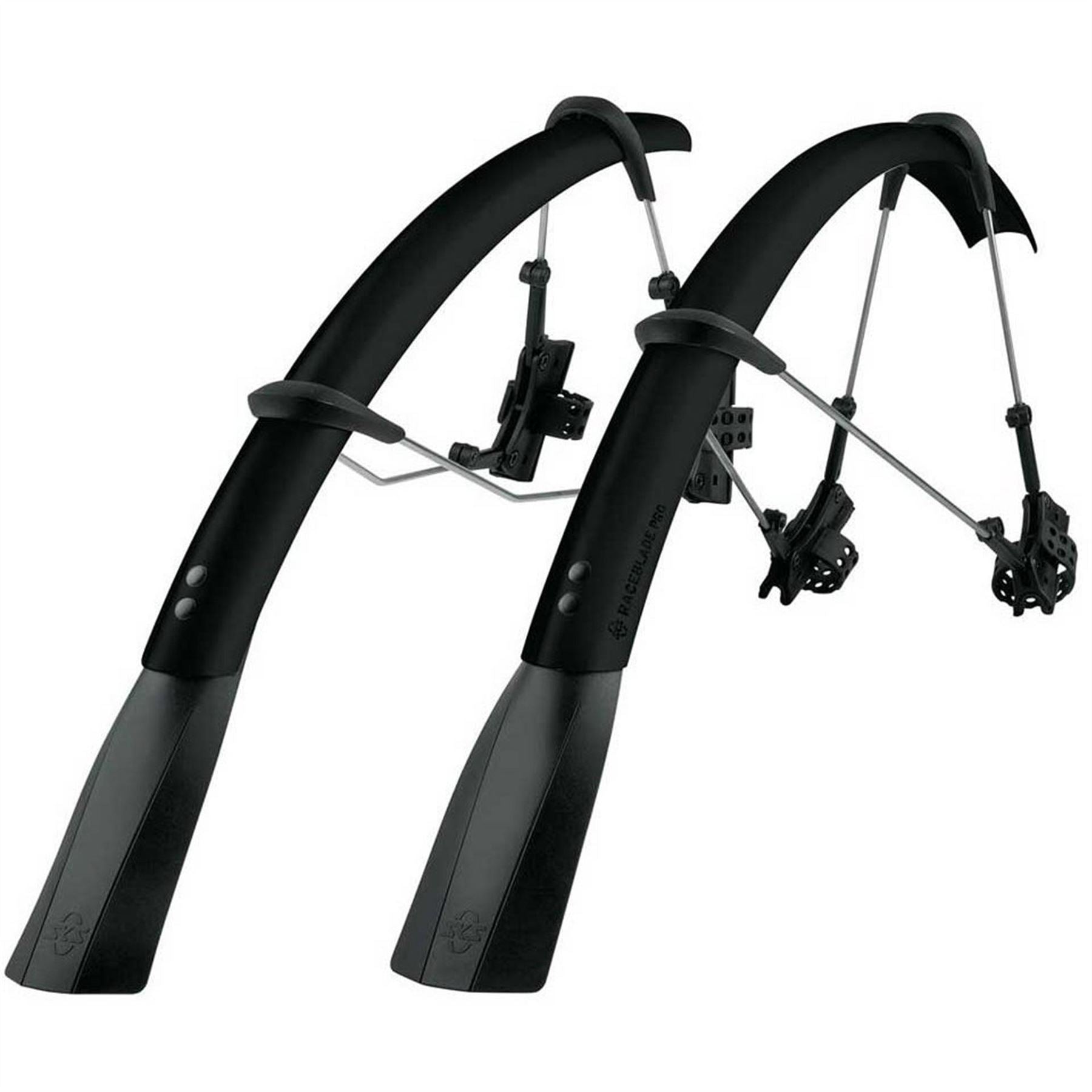SKS Raceblade Pro Xl Stealth Series Mudguard Set   700c X 25 32c