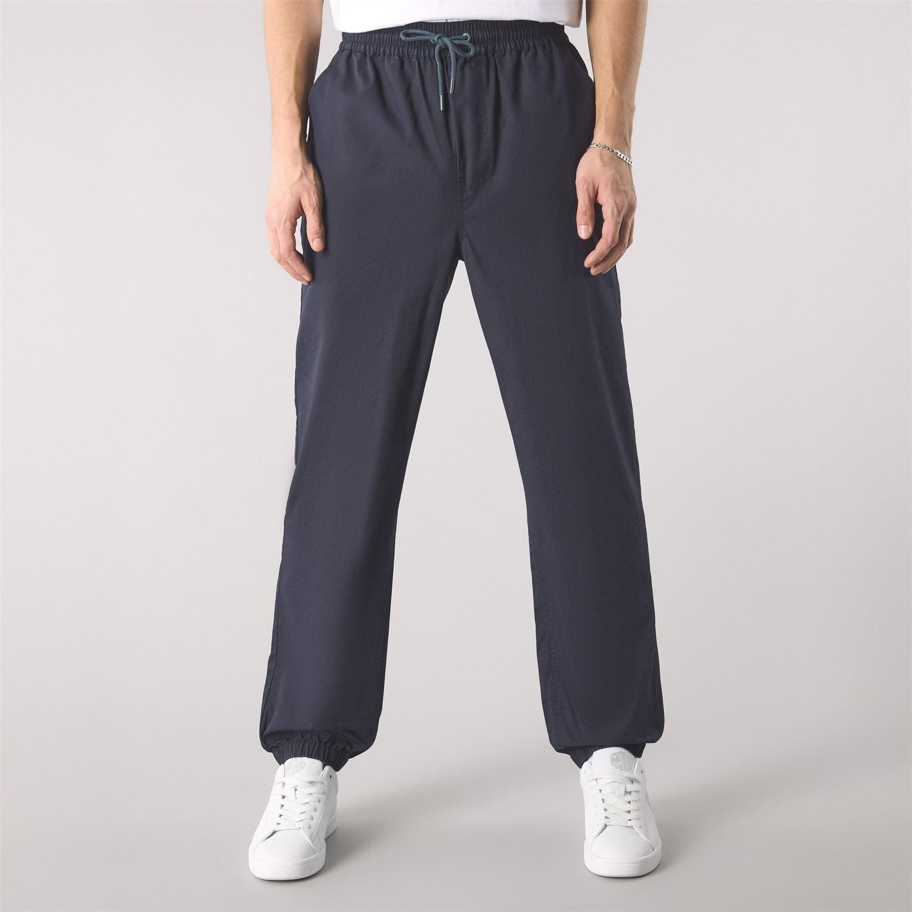 Pretty Green Straight Leg Elasticated Hem Joggers