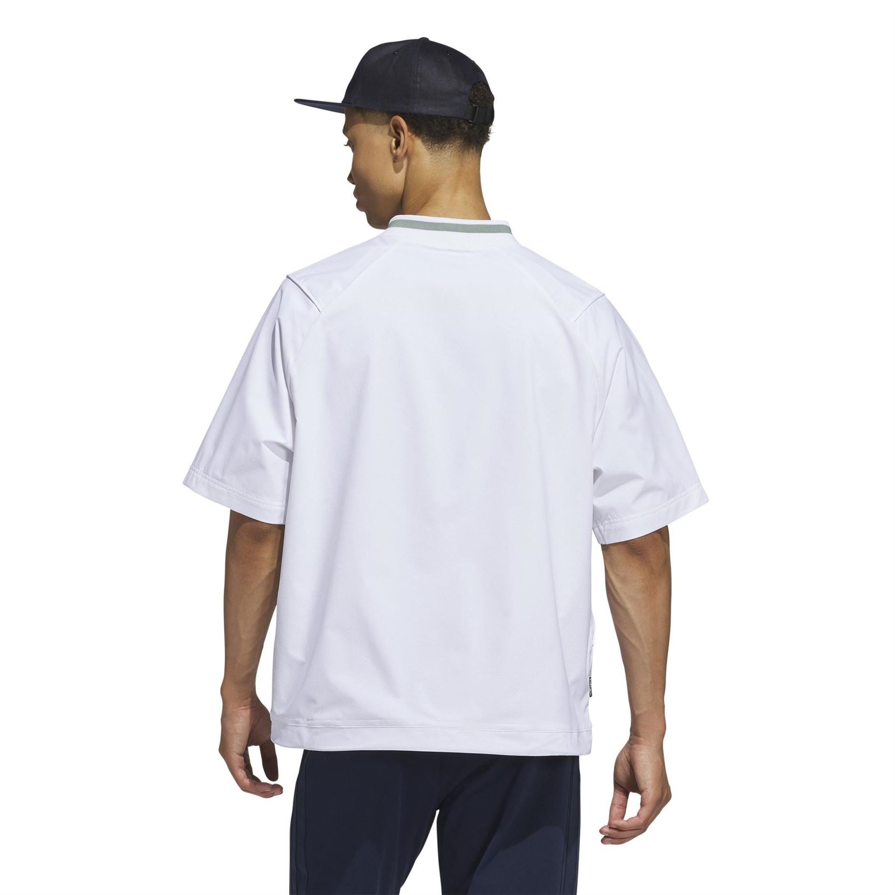 adidas V-Neck Raglan Sleeve Jersey T-Shirt