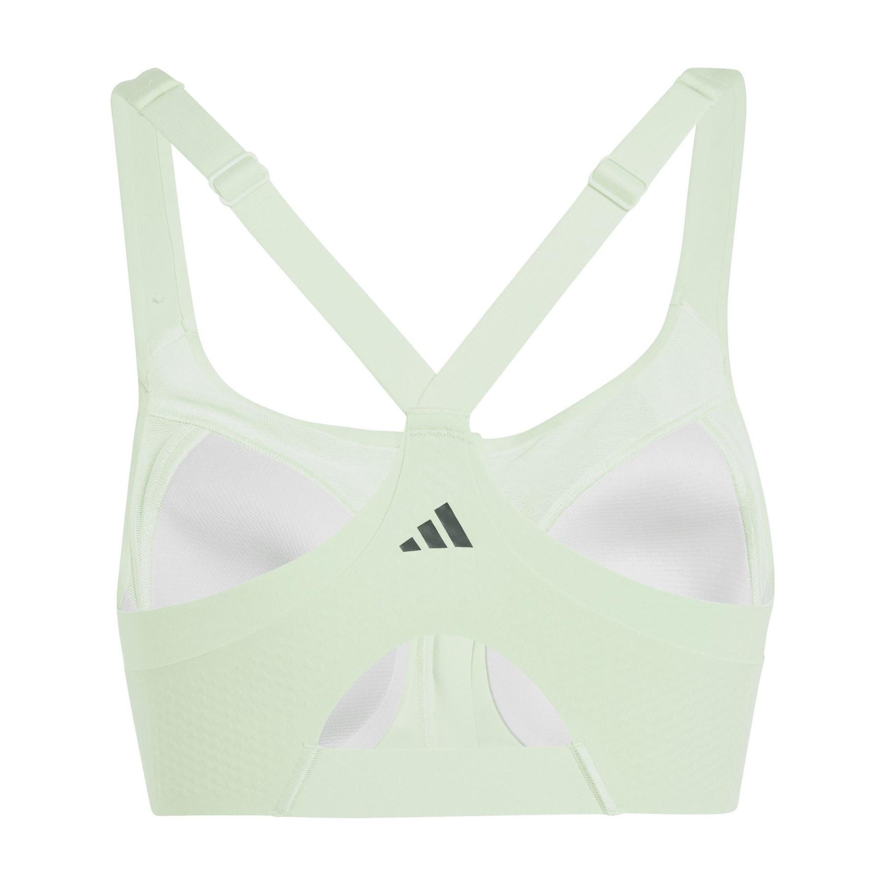 adidas Tlrdim Lux Zipped Non Wired High Impact Sports Bra