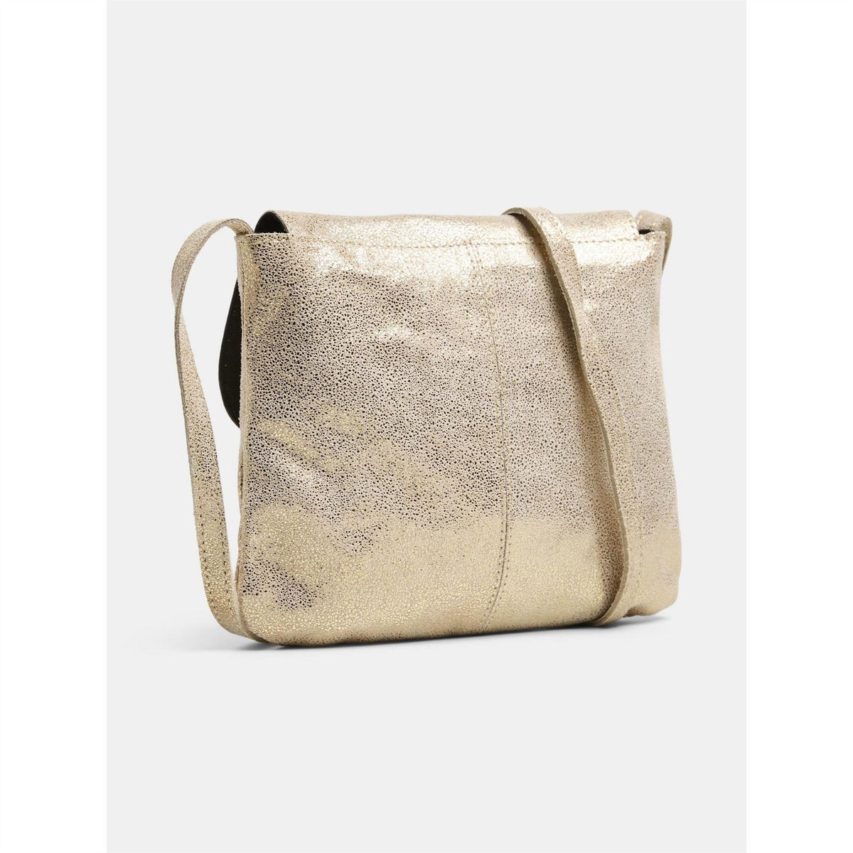 Pieces Totally Large Leather Cross Body Bag